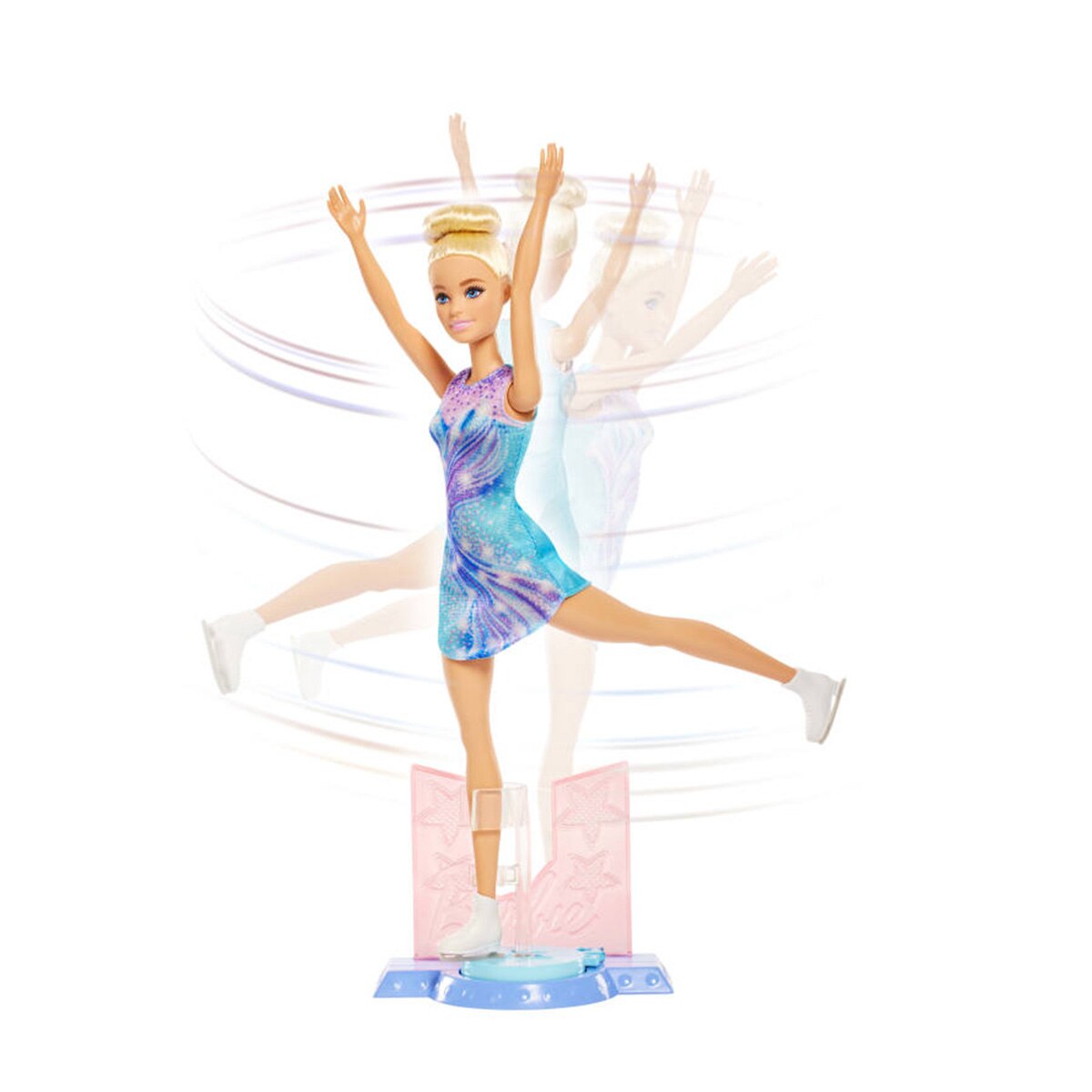Barbie Patinadora sobre hielo con plataforma giratoria 2