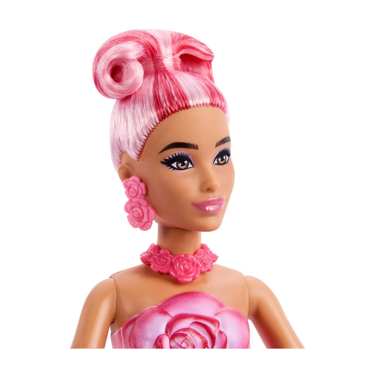Barbie Petal Pop Muñeca sorpresa en ramo de rosas rojas 3