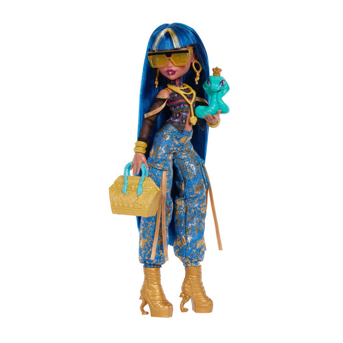 Monster High Muñeca Cleo de Nile con accesorios 3