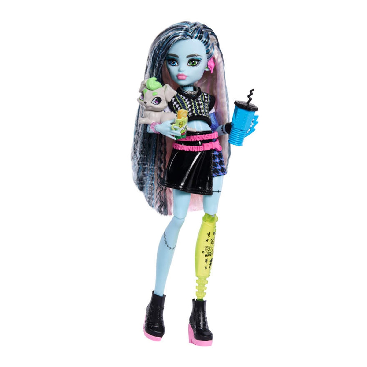 Monster High Muñeca Frankie Stein con accesorios 3