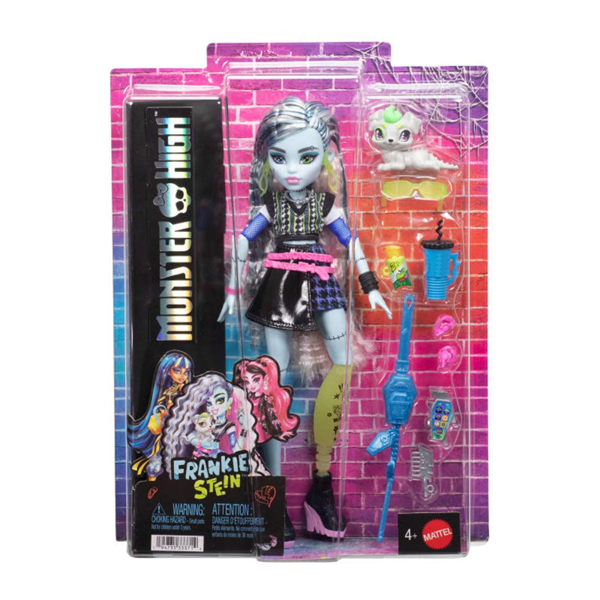 Monster High Muñeca Frankie Stein con accesorios 6