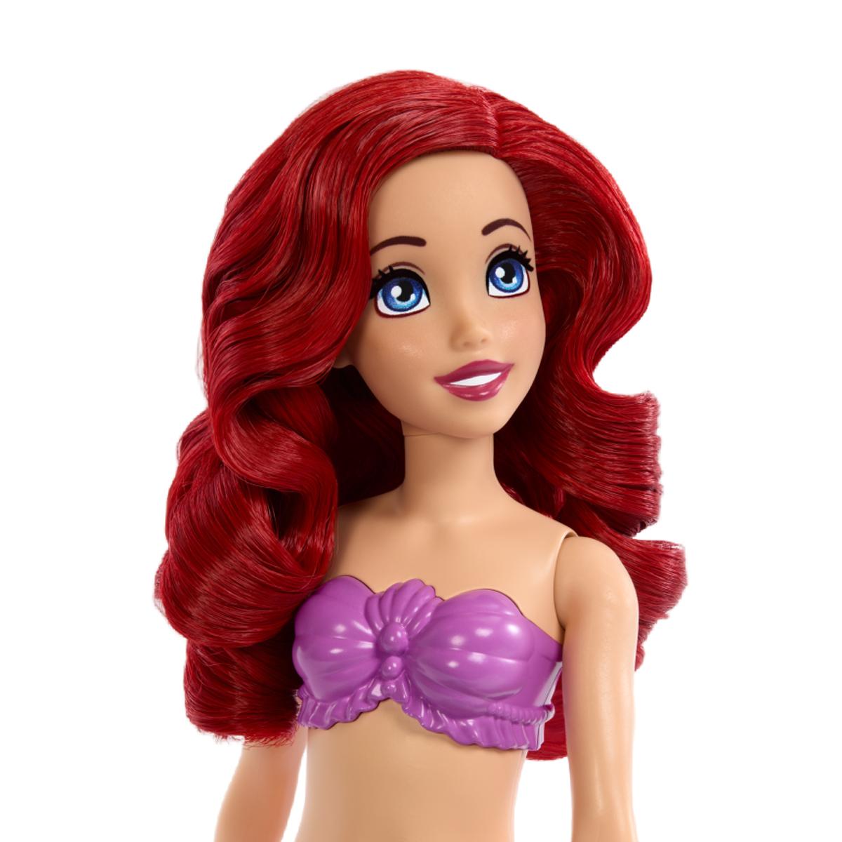 Imagen 4 de Mattel Disney Princesas Ariel con carruaje con ruedas