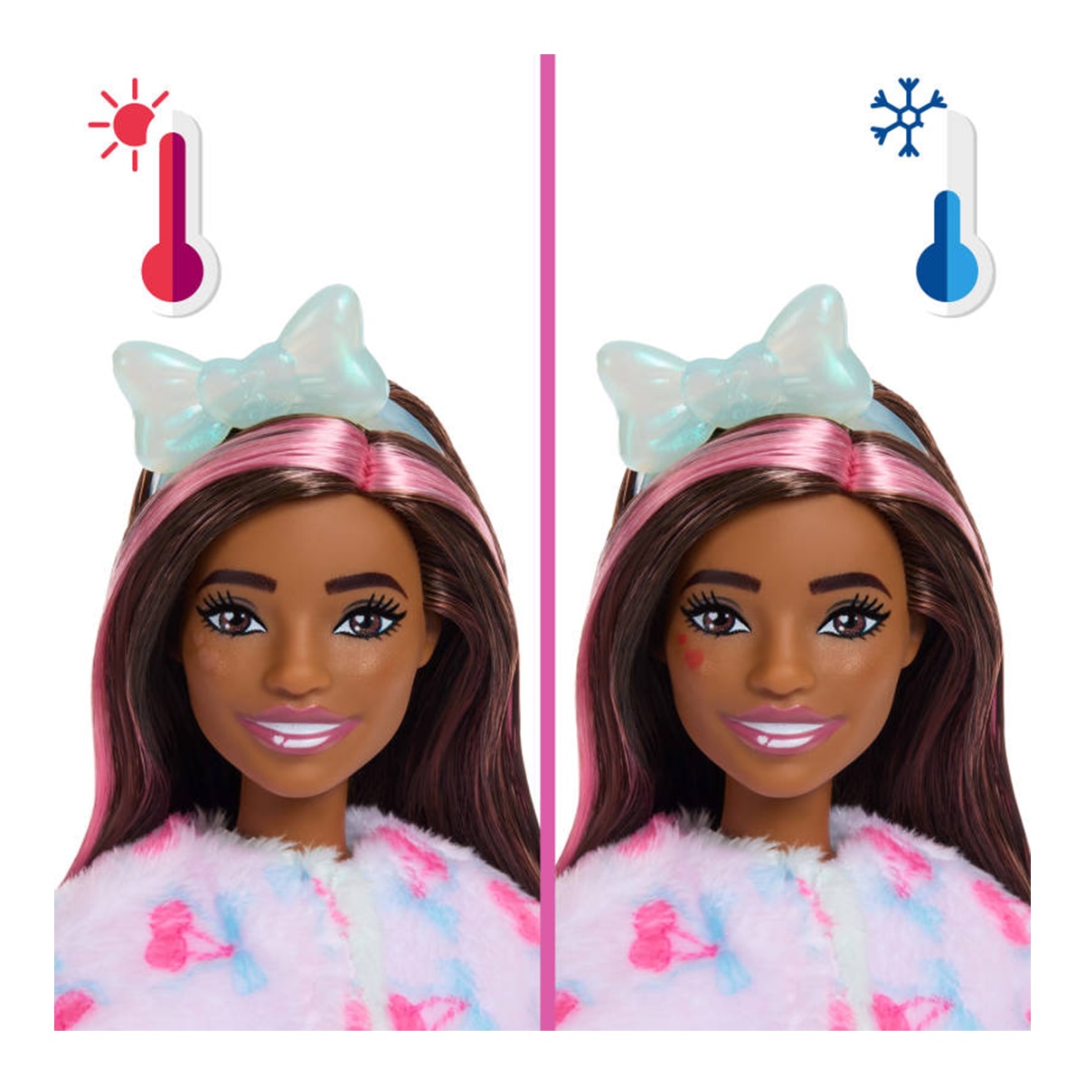 Barbie Cutie Reveal Lazos tiernos Muñeca sorpresa conejito menta 3