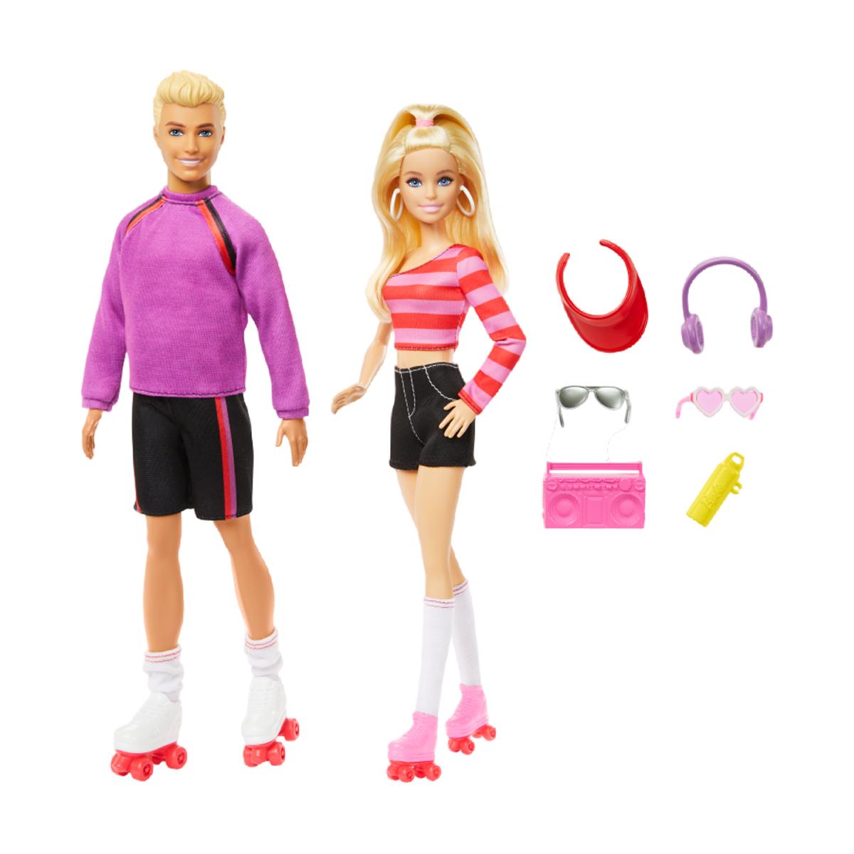 Barbie Fashionistas Conjunto Barbie & Ken patinadores 3