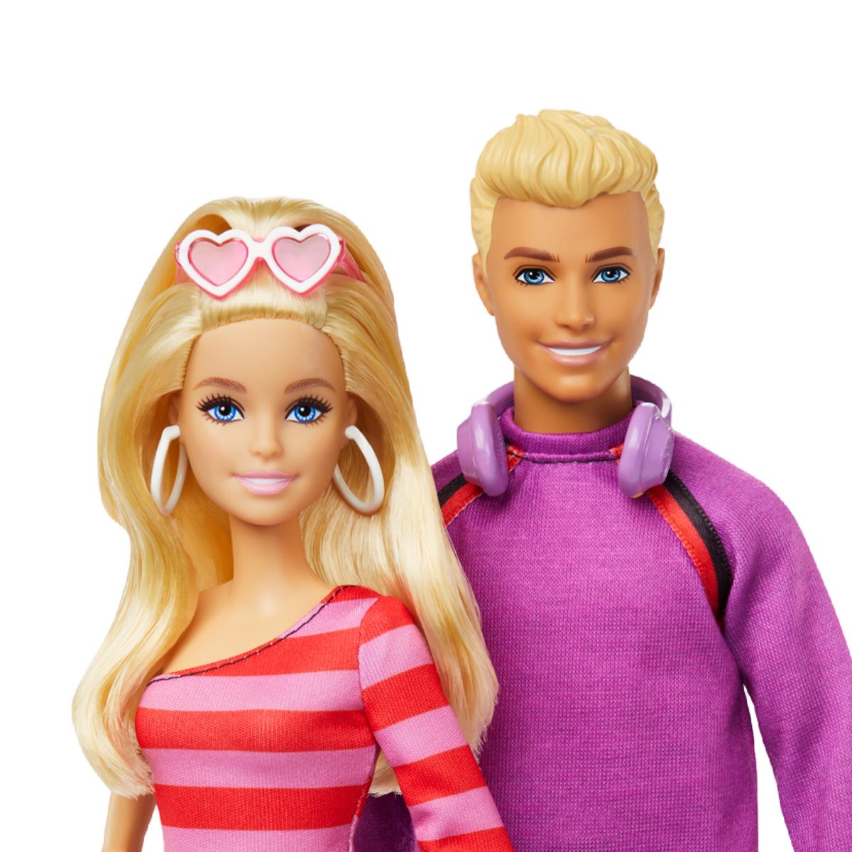 Barbie Fashionistas Conjunto Barbie & Ken patinadores 4