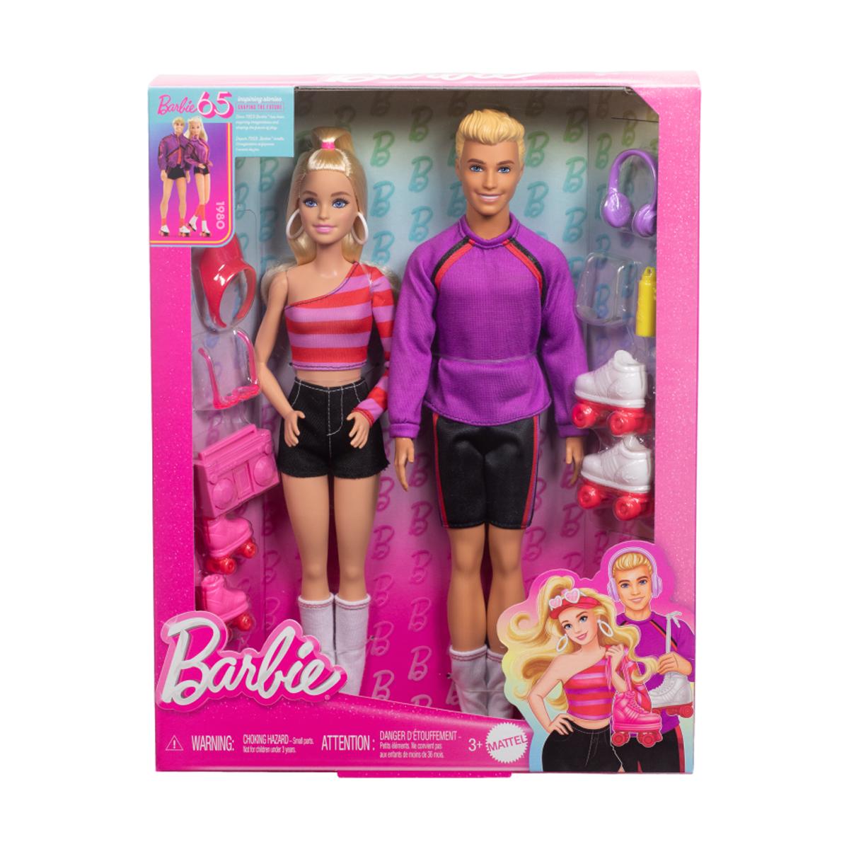 Barbie Fashionistas Conjunto Barbie & Ken patinadores 6