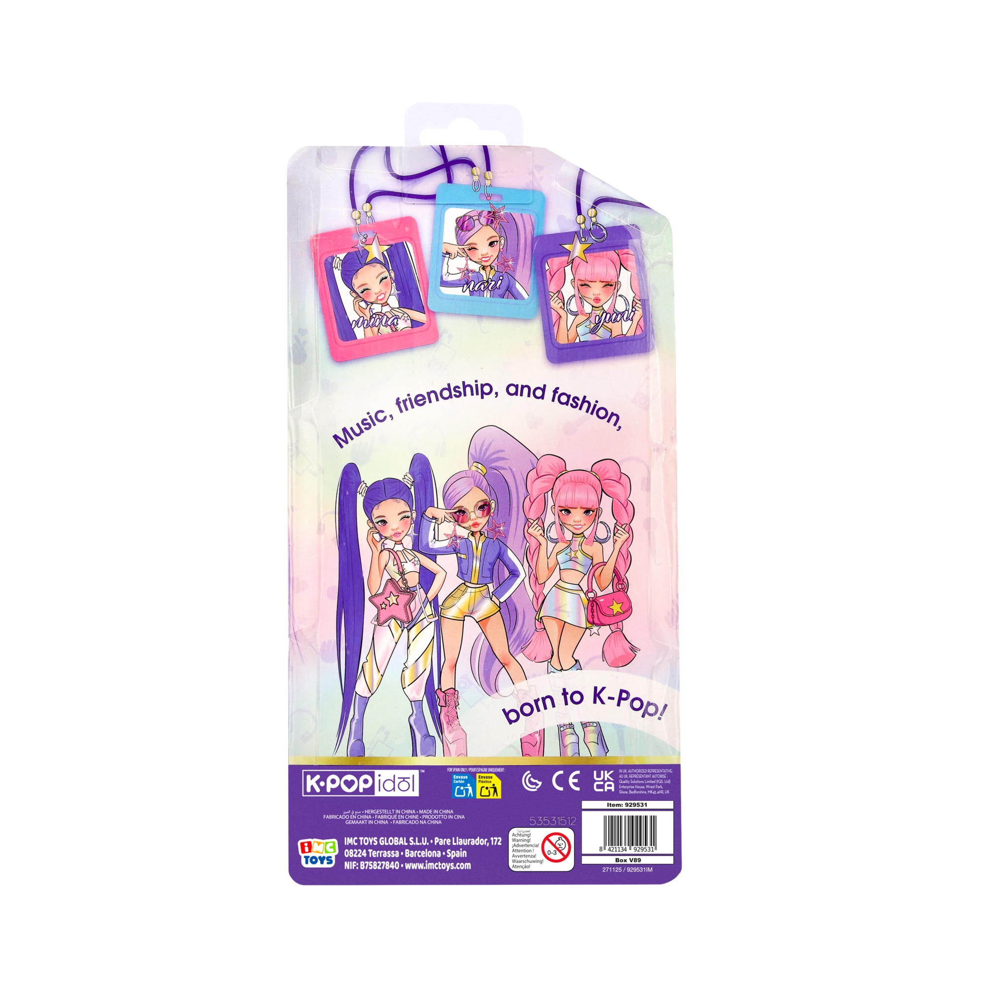 Muñeca Fashion Doll Yuni K-pop Idol 8
