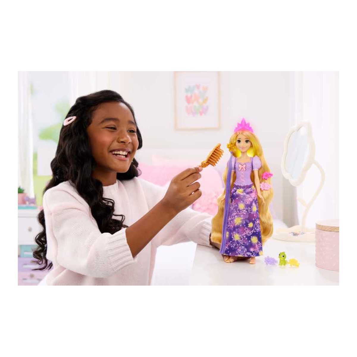 Disney Princess Rapunzel con melena mágica 3