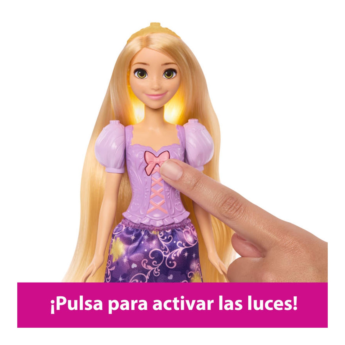 Disney Princess Rapunzel con melena mágica 4