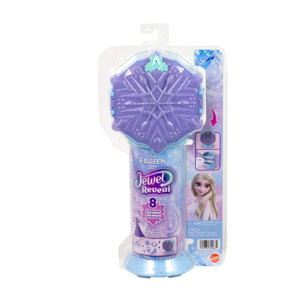 Boneca Disney Frozen Jóias Reveal: Elsa 7