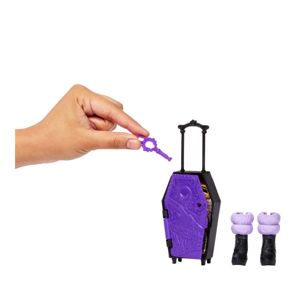 Conjunto de muñeca y accesorios  Skulltimate Secrets Clawdeen Wolf Monster High Mattel 5