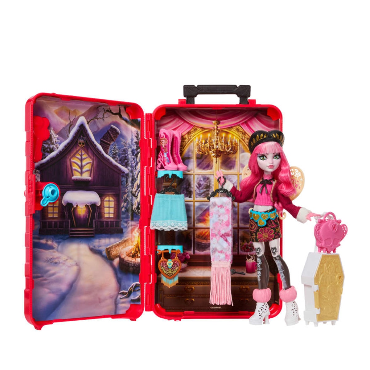 Conjunto de muñeca y accesorio Skulltimate Secrets Cupid Asteria Monster High Mattel 2