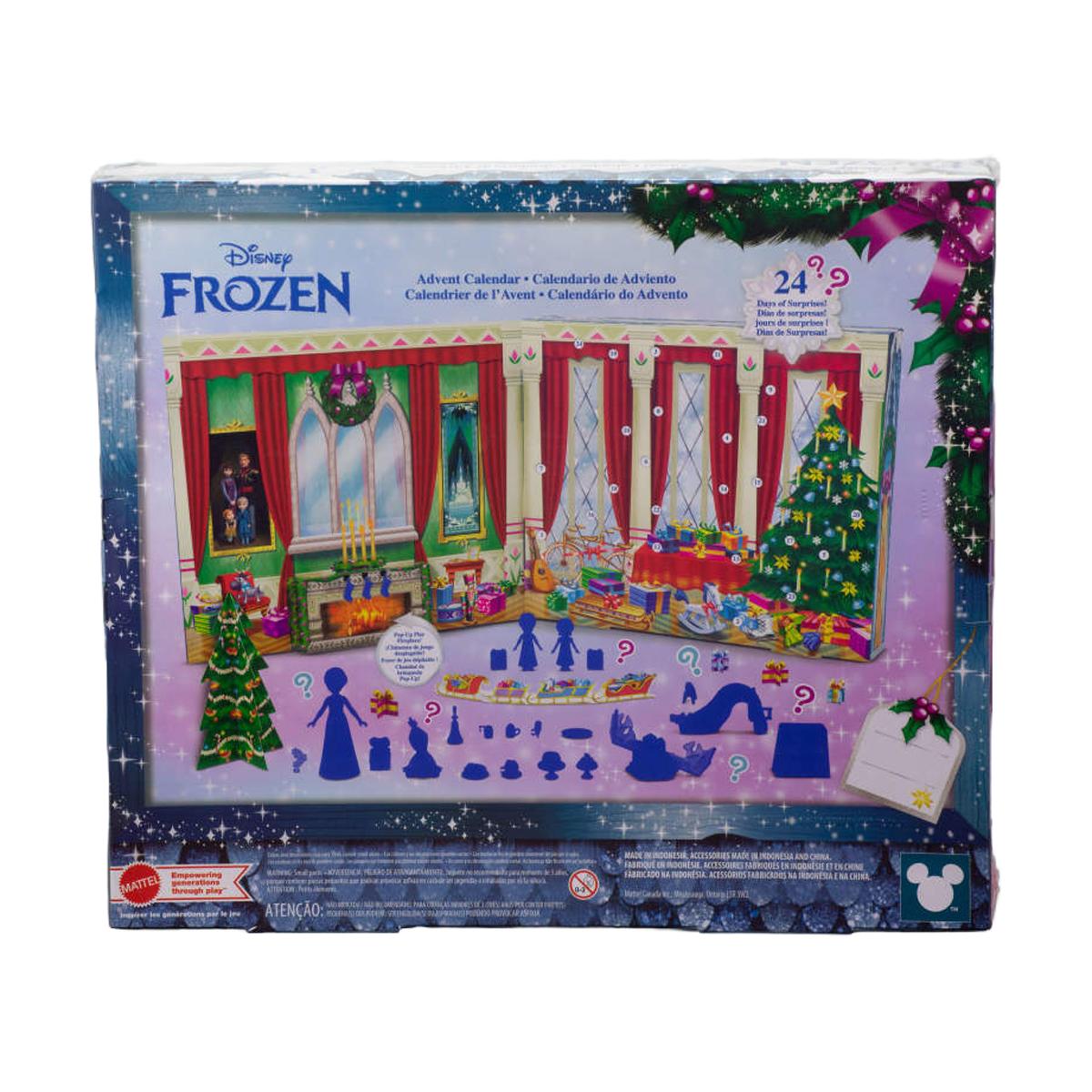 Muñeca  Anna y Elsa de niñas Calendario de Adviento  24 sorpresas  Disney Frozen Mattel 5