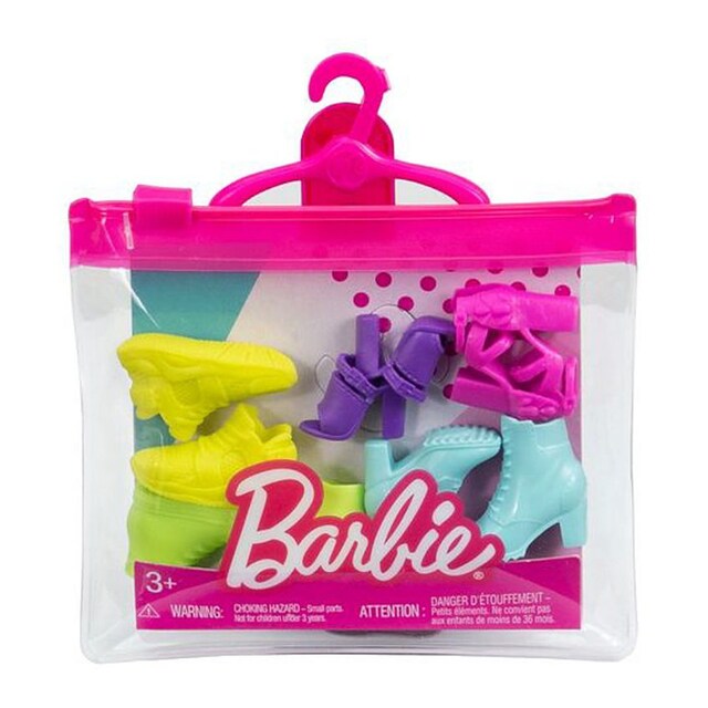 Imagen 0 de Barbie Pack 5 pares de zapatos