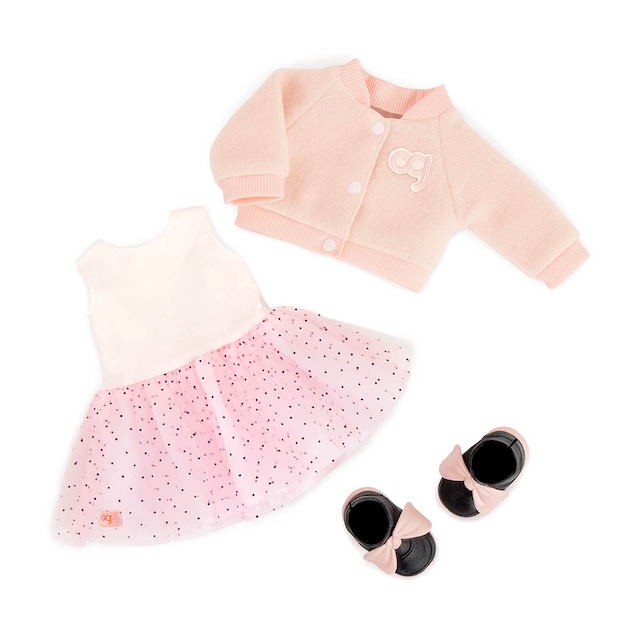 Ropa de muñeca Outfit Ballet con chaqueta Our Generation