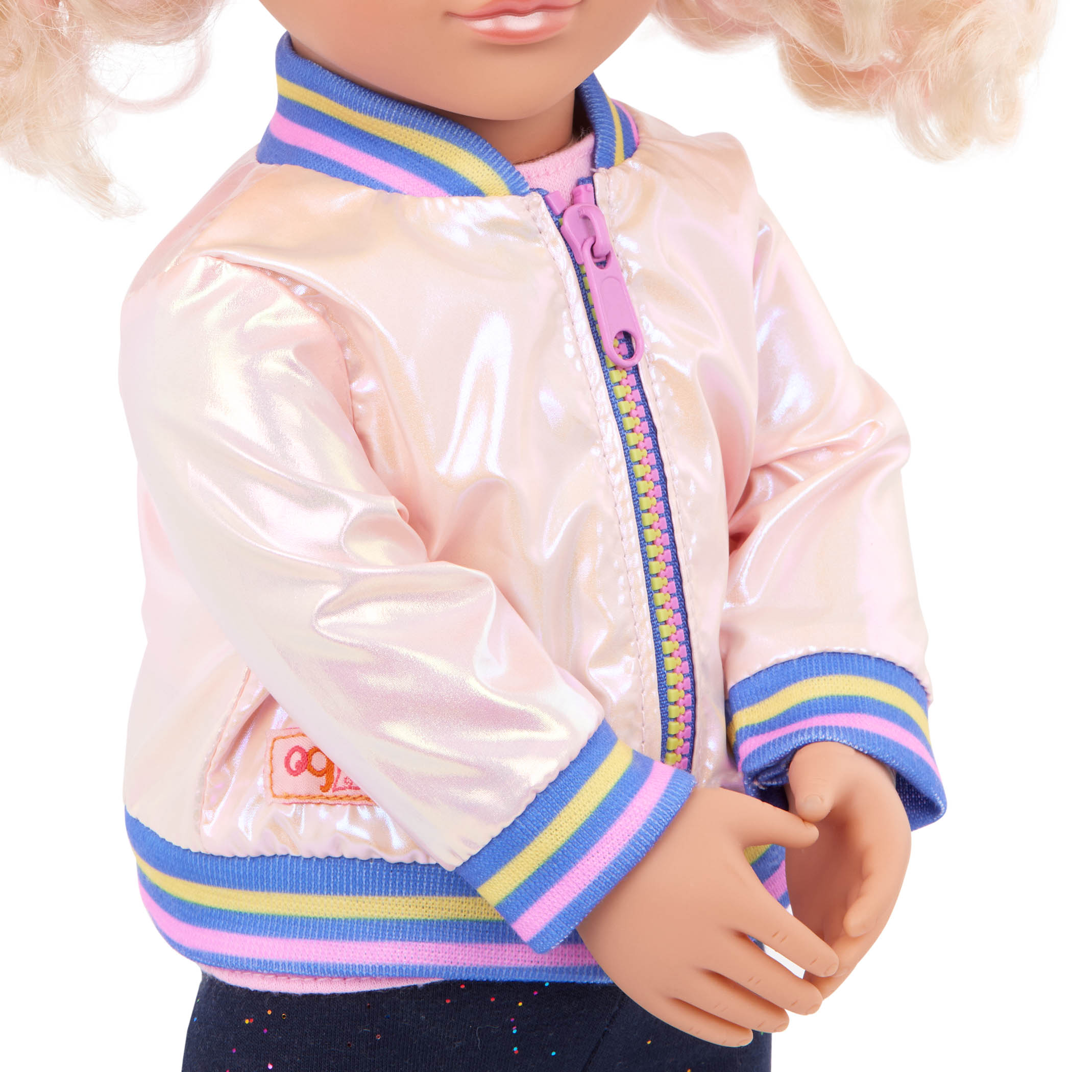 Ropa de muñeca Outfit Edgy con chaqueta y leggings Our Generation 2