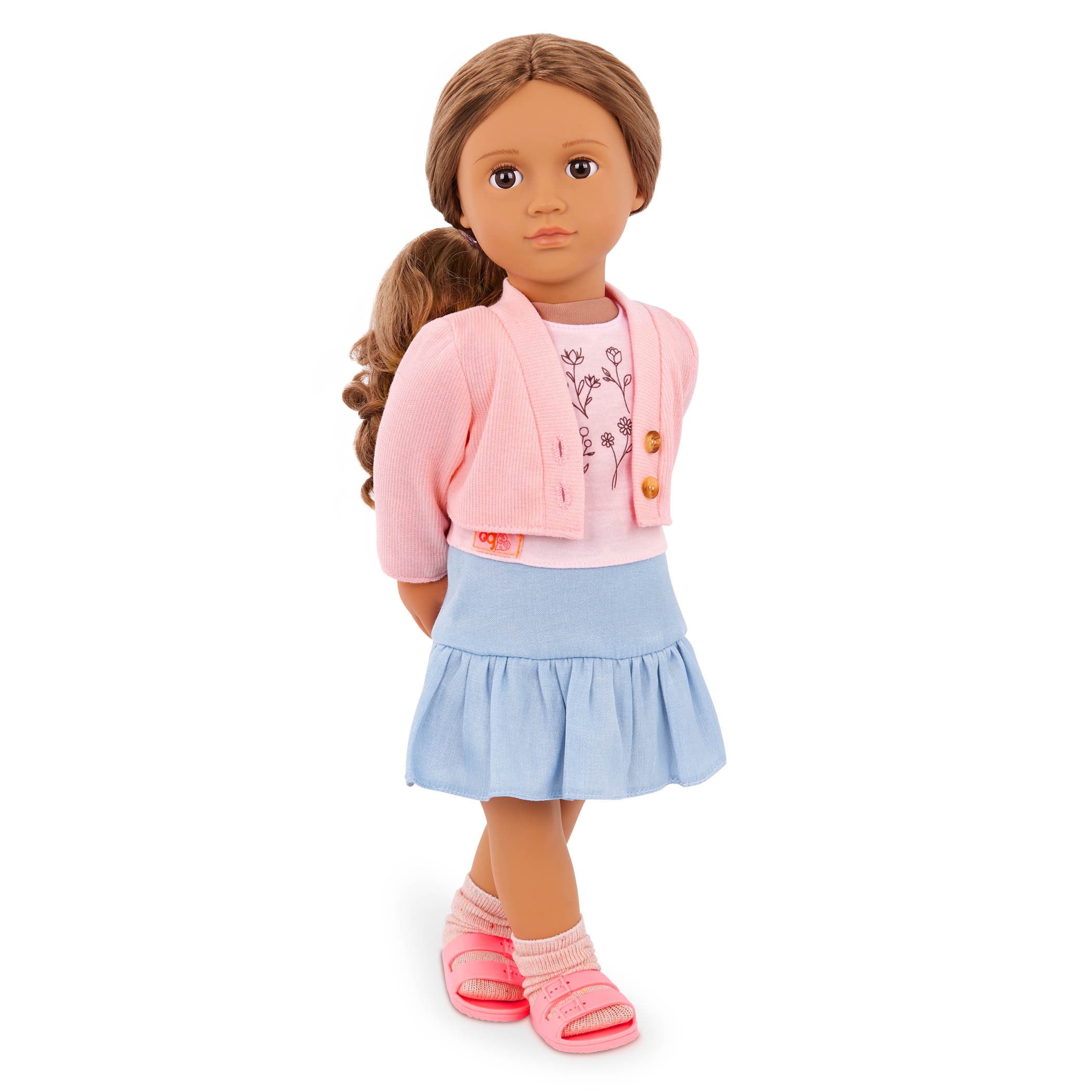 Ropa de muñeca Outfit Sweater y falda Our Generation · Our Generation ...