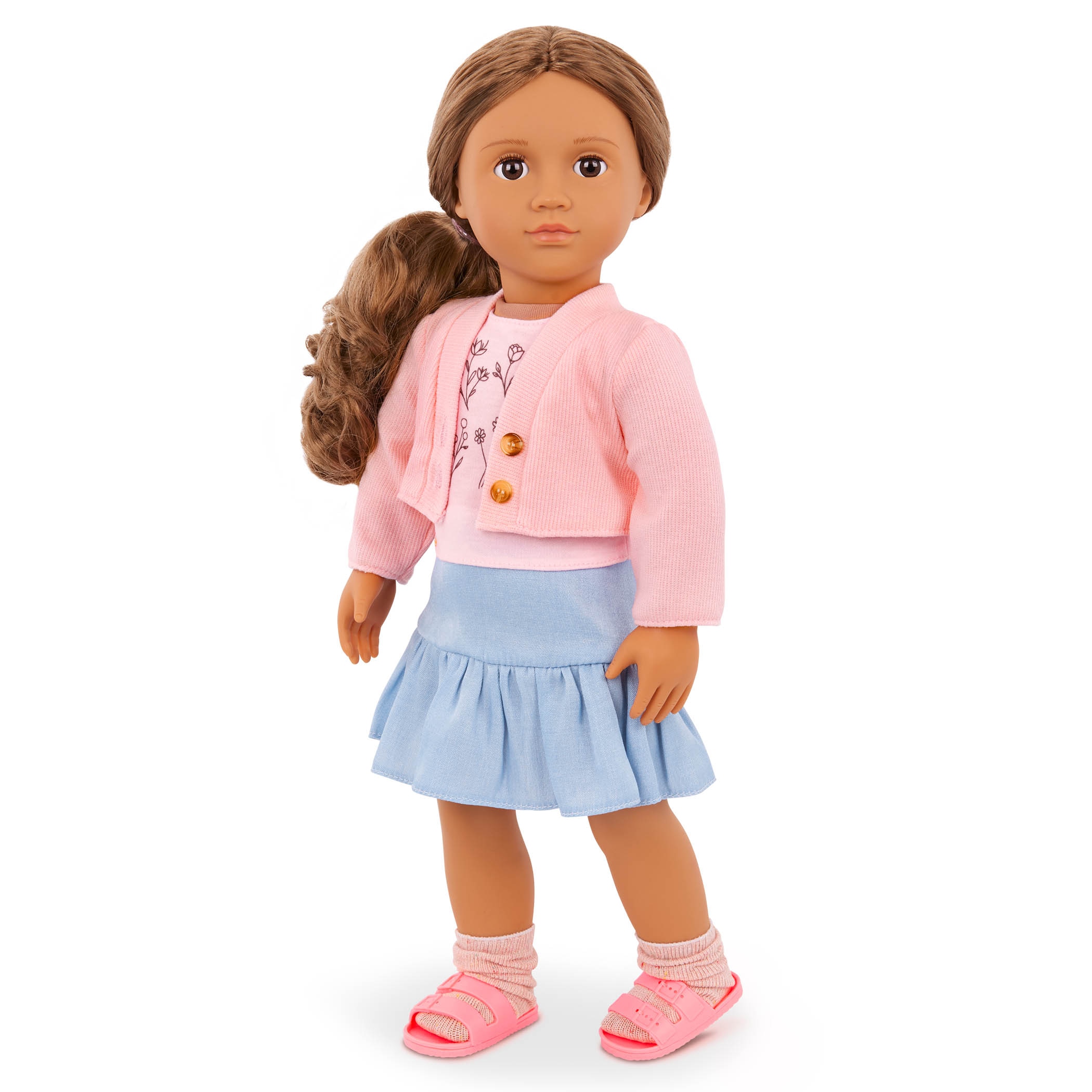 Ropa de muñeca Outfit Sweater y falda Our Generation · Our Generation ...