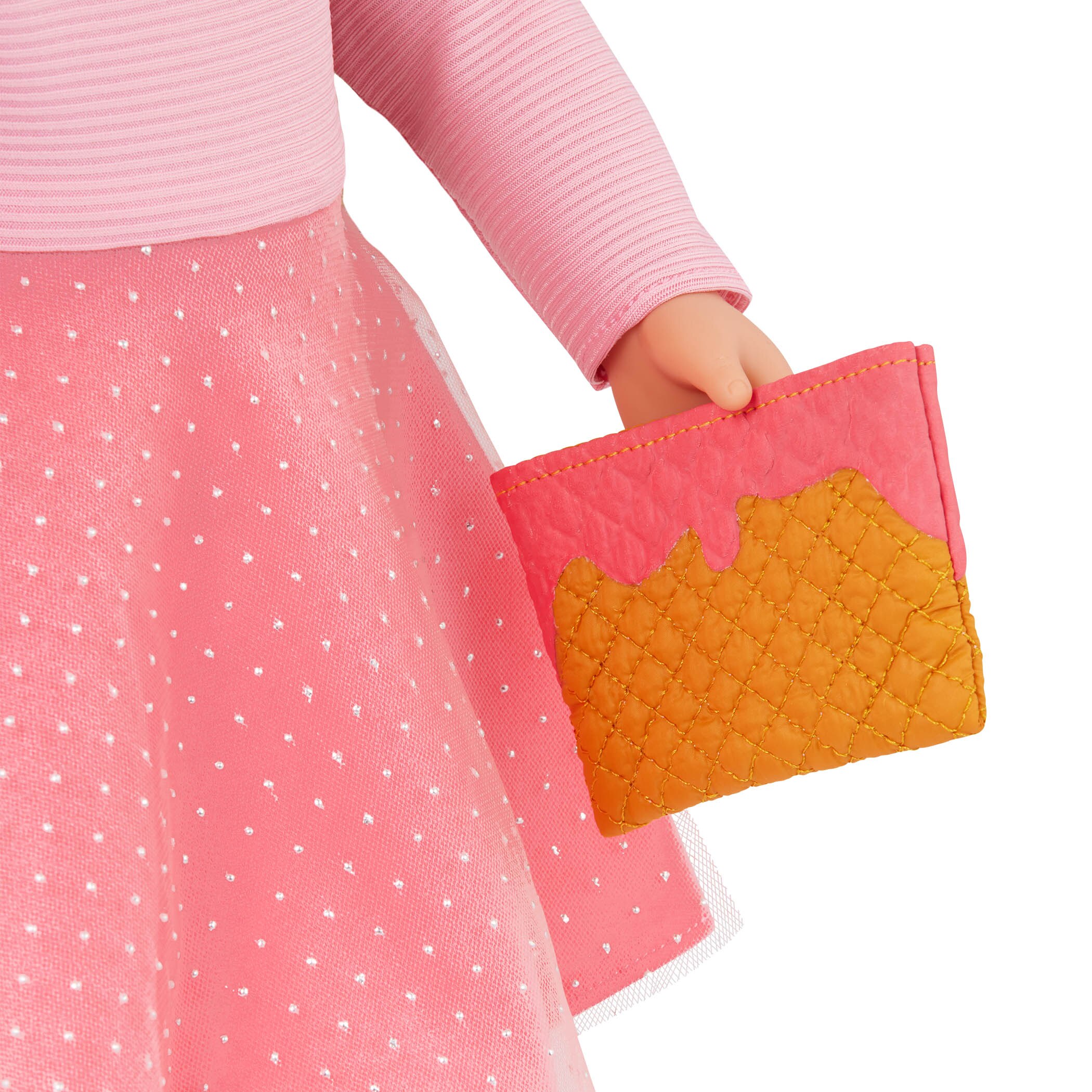 Ropa de muñeca Outfit Vestido con leggings Our Generation 2
