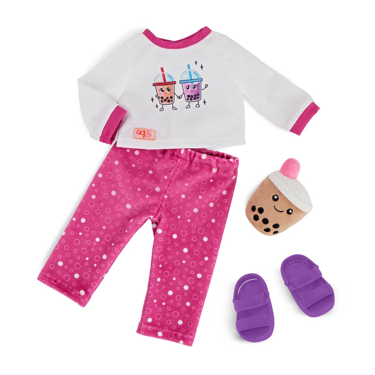 Imagen 0 de Ropa de muñeca Outfit Pijama con peluche Our Generation