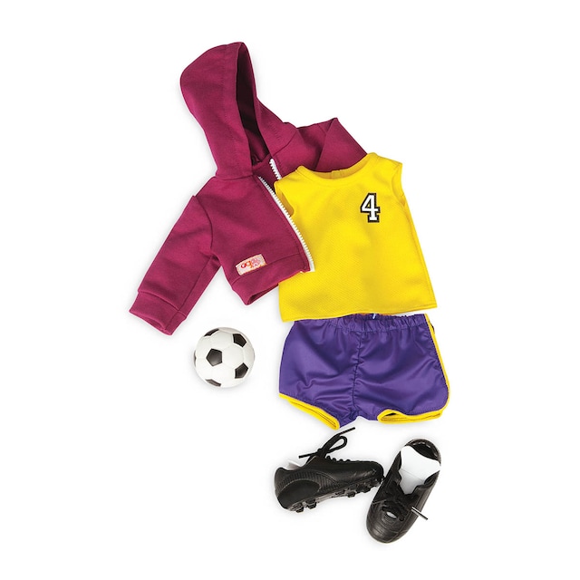 Ropa de muñeca Outfit Fútbol Our Generation