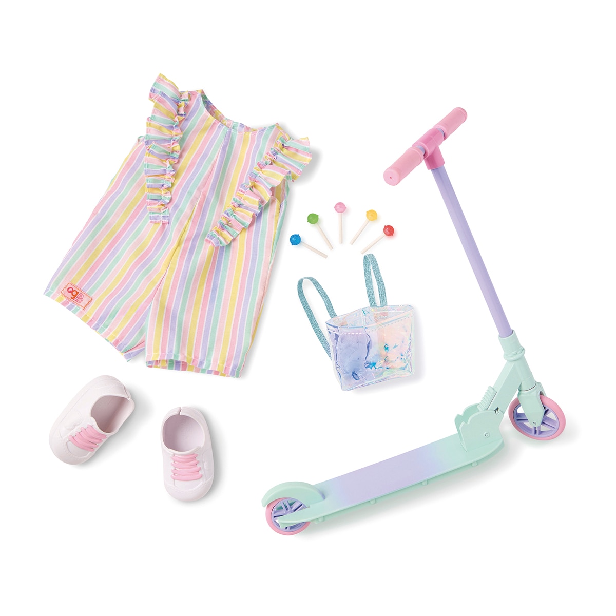 Imagen 0 de Outfit deluxe Vestido con Scooter Our Generation