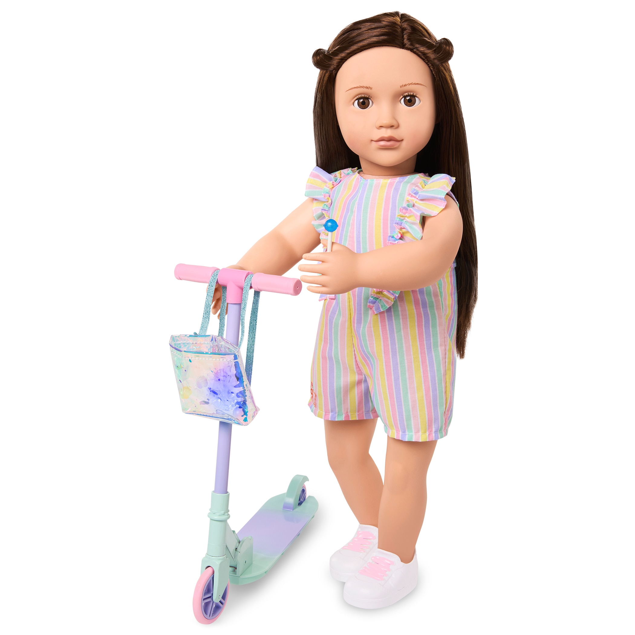 Outfit deluxe Vestido con Scooter Our Generation 4