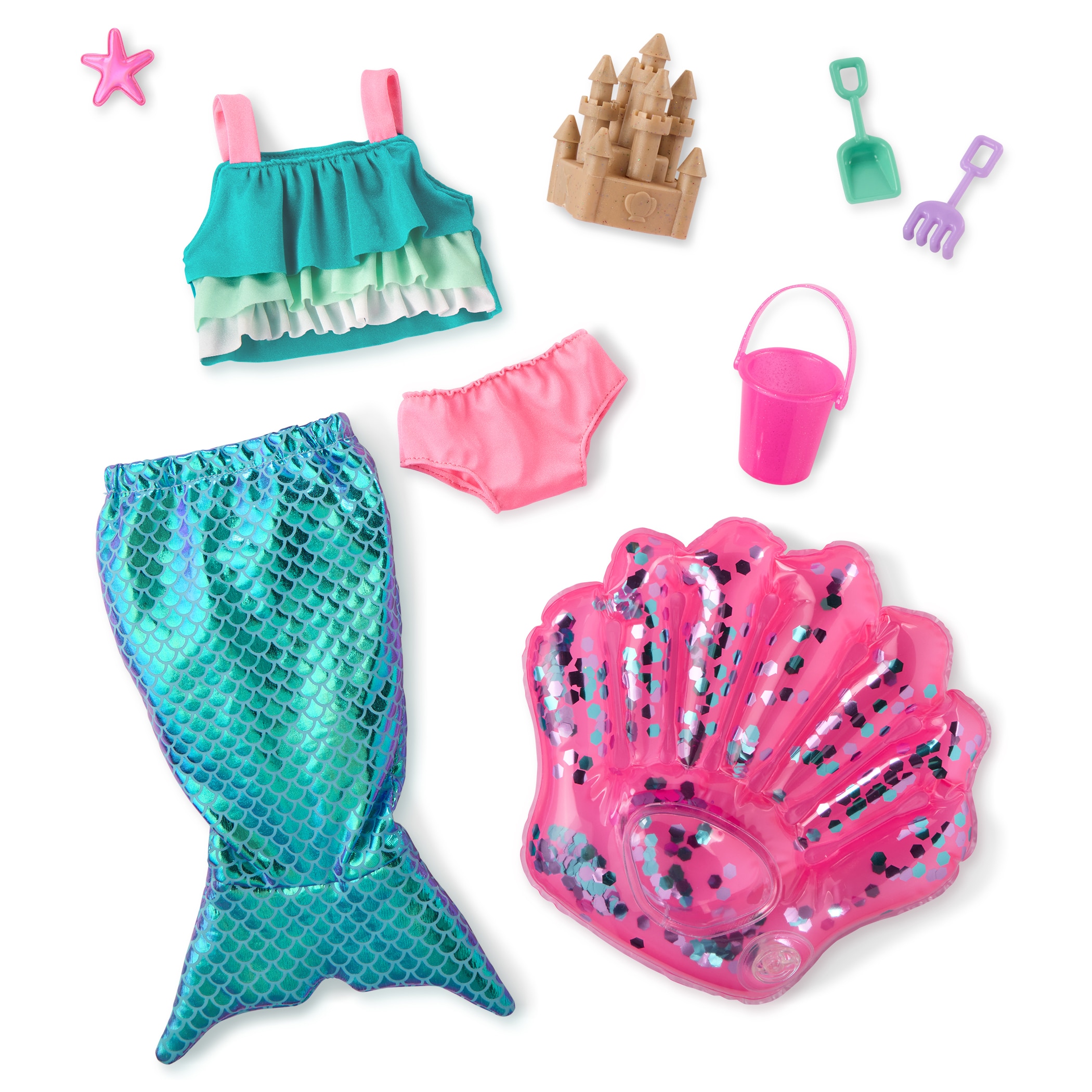 Outfit deluxe de Sirena con Flotador Our Generation 5
