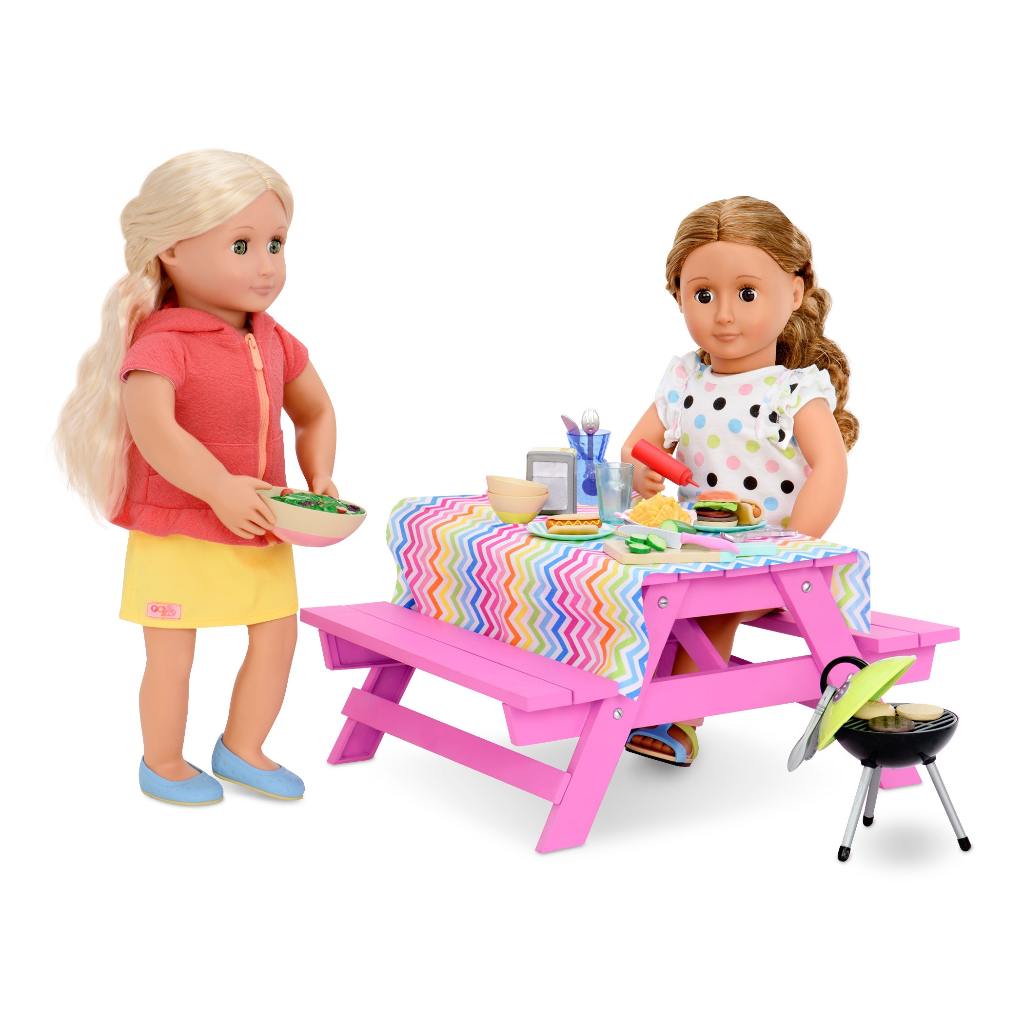 Set mesa de picnic Our Generation 4