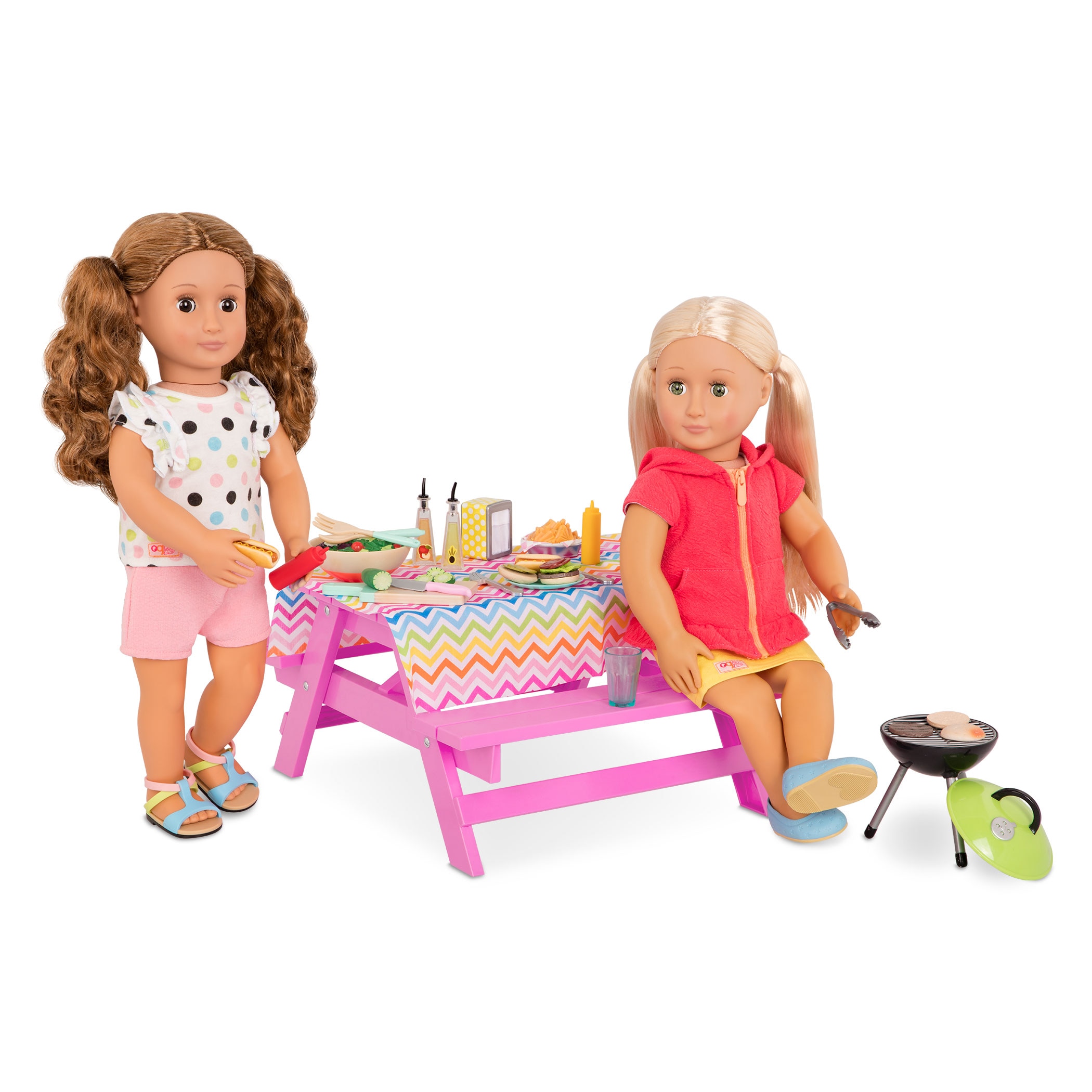Set mesa de picnic Our Generation 5