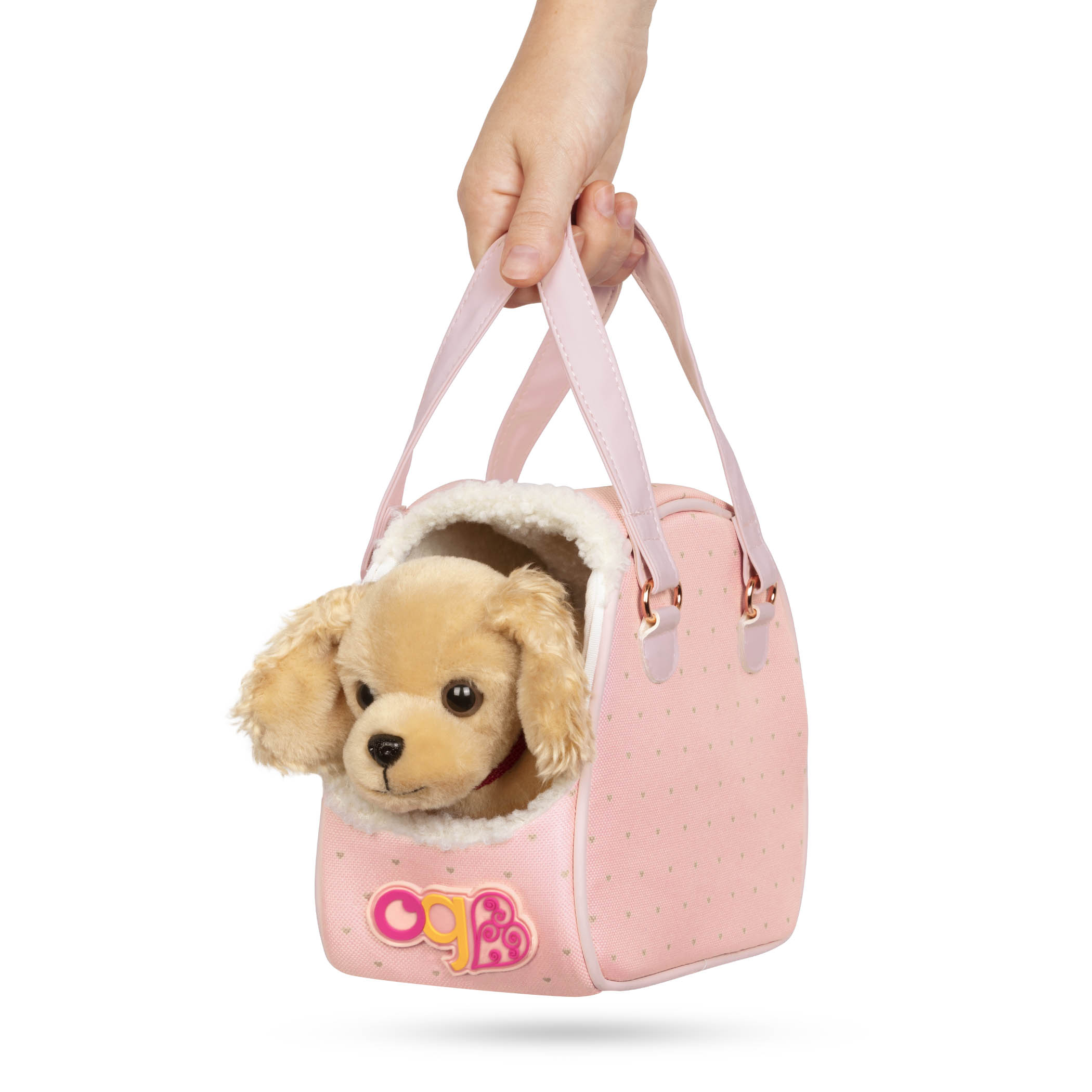 Perrito cocker Spaniel con bolso y accesorios OUR GENERATION 4