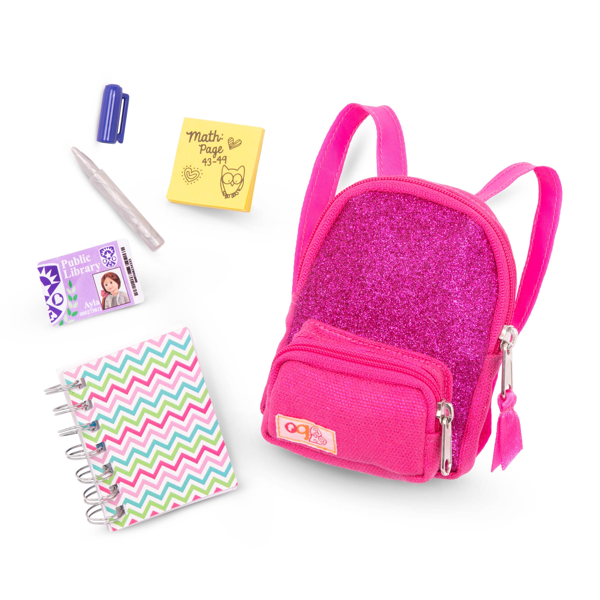 Set de mochila para colegio Our Generation 2