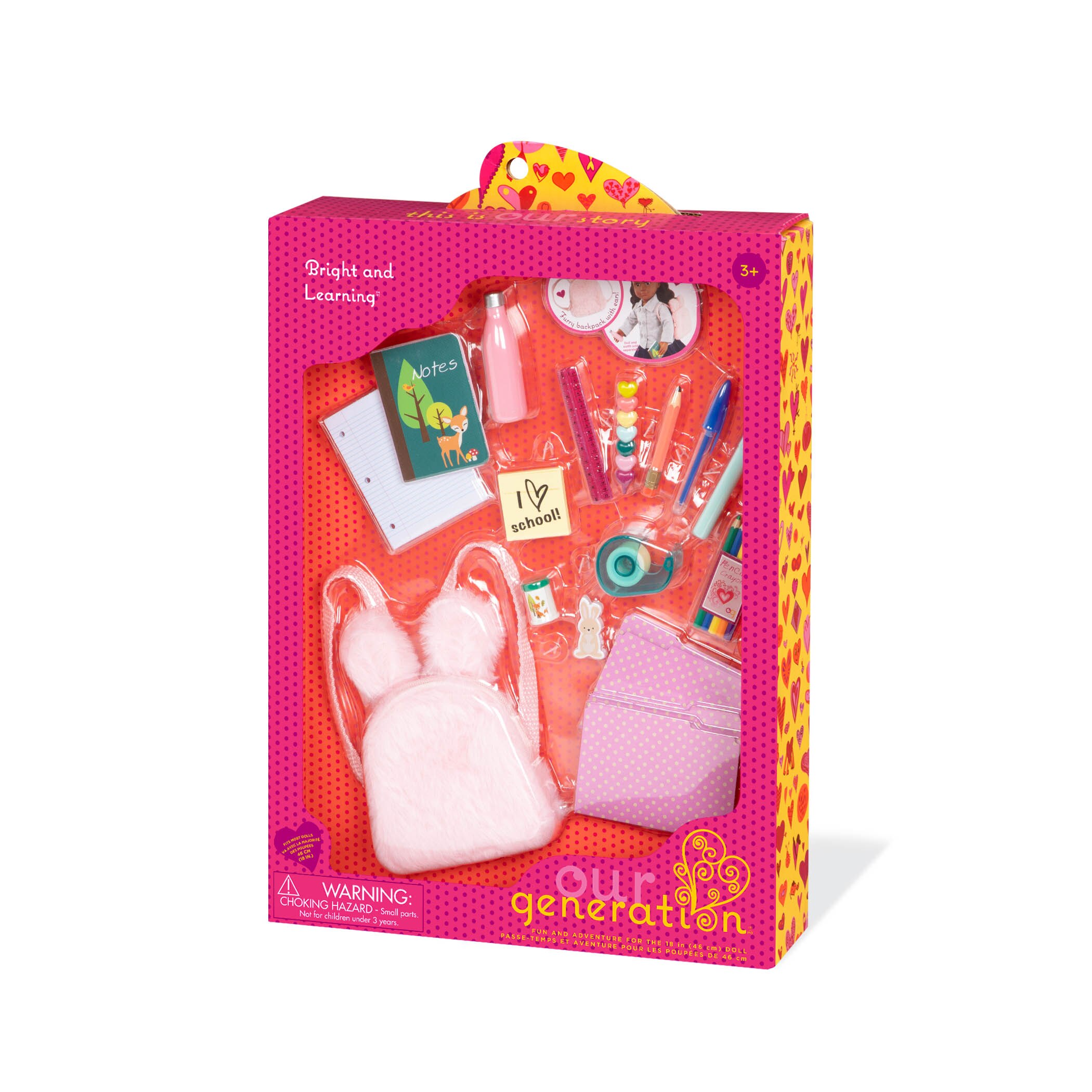 Set De Accesorios Para Colegio Our Generation 4