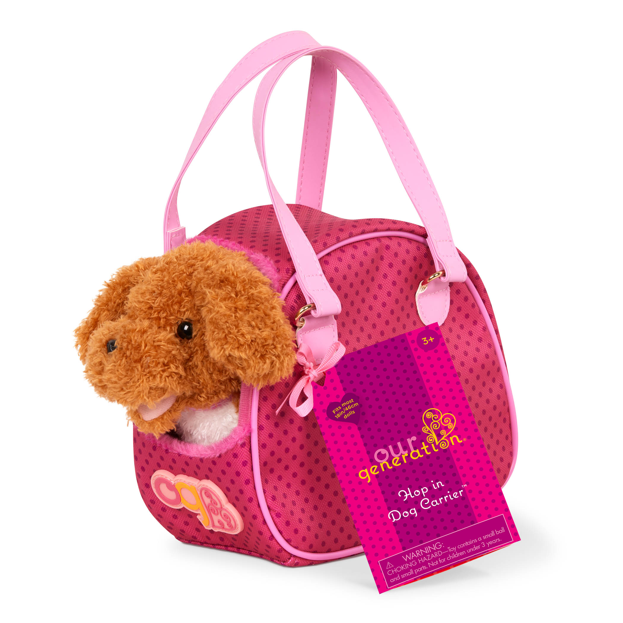 Perrito Poodle Con Bolso Y Accesorios Our Generation 7