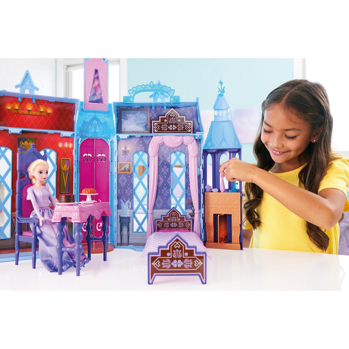 Disney Frozen Casa de muñecas Castillo de Arendelle Mattel 3