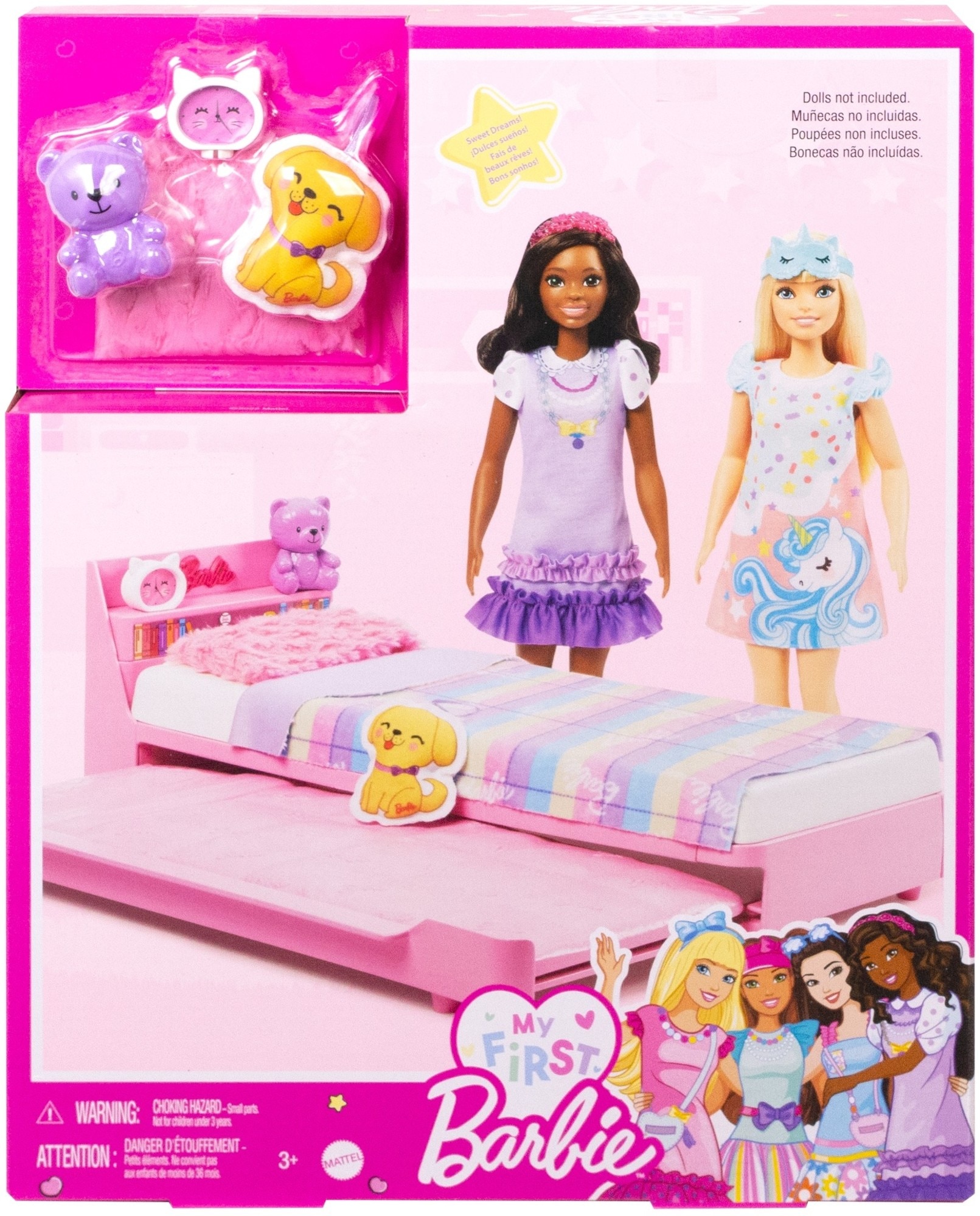Muñeca Mi primera Barbie Habitación con accesorios modelos surtidos Barbie 7
