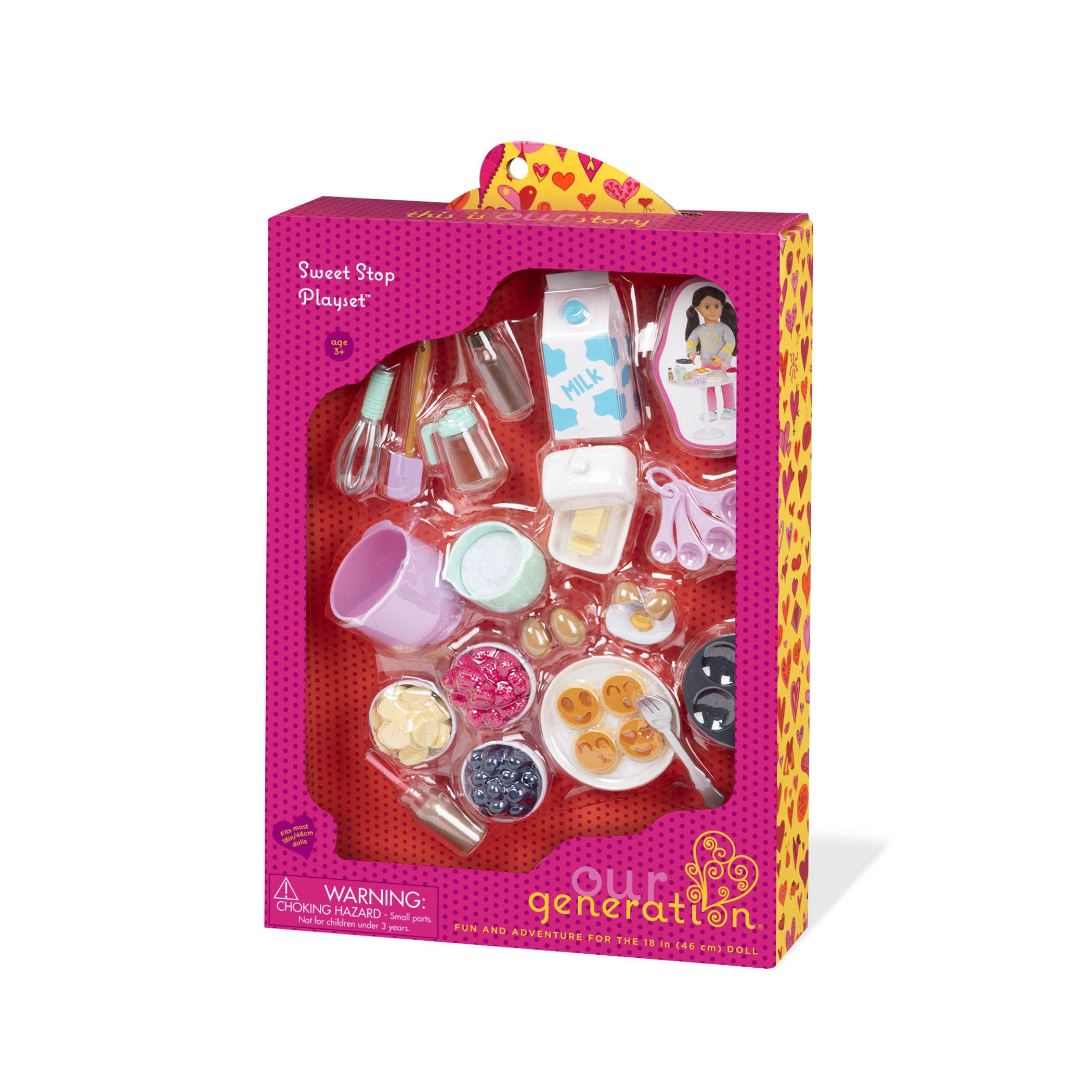 Set de accesorios para pancakes Our Generation 2
