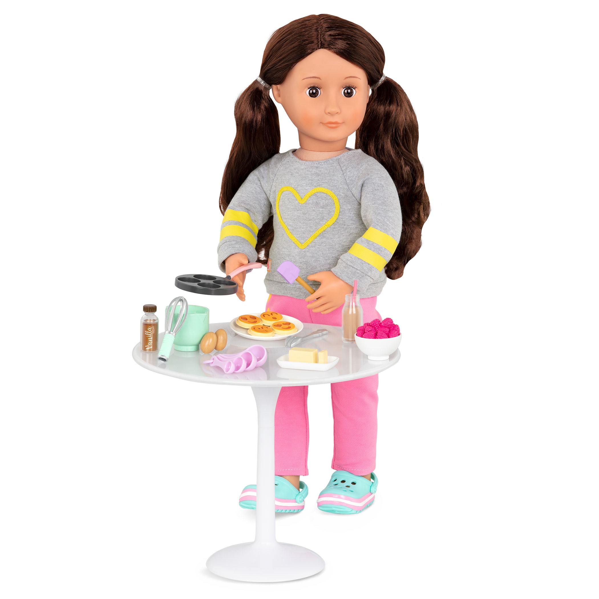 Set de accesorios para pancakes Our Generation 4