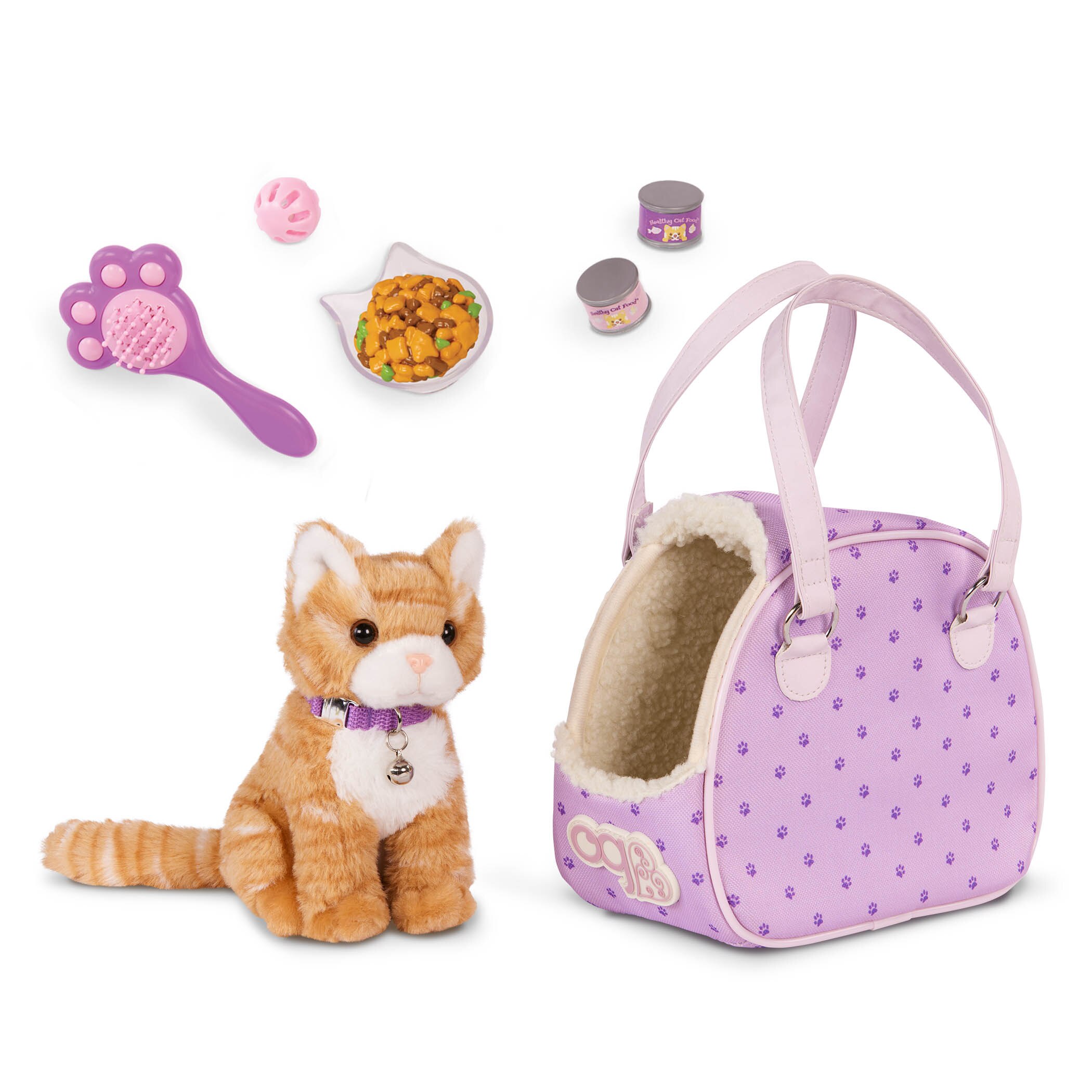 Gatito con bolso Our Generation 2