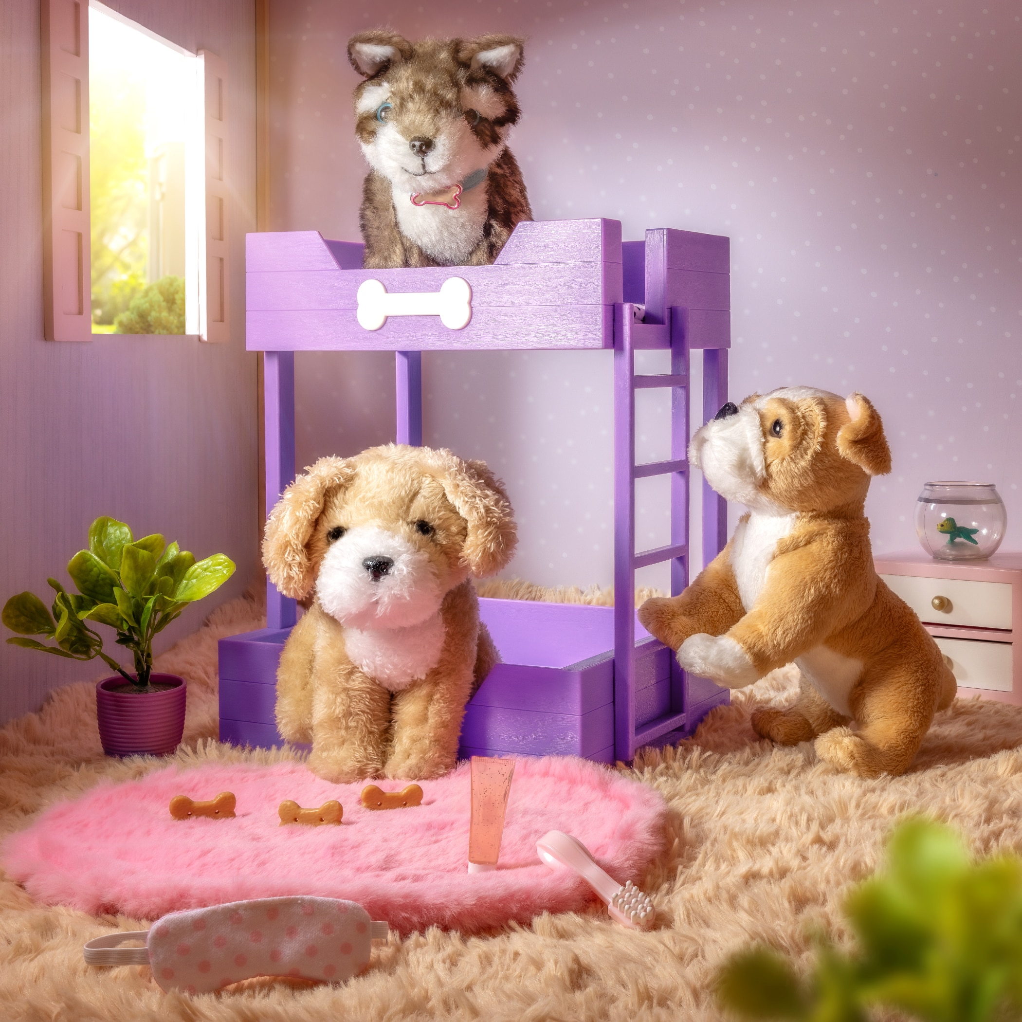 Set perrito con literas Our Generation 10