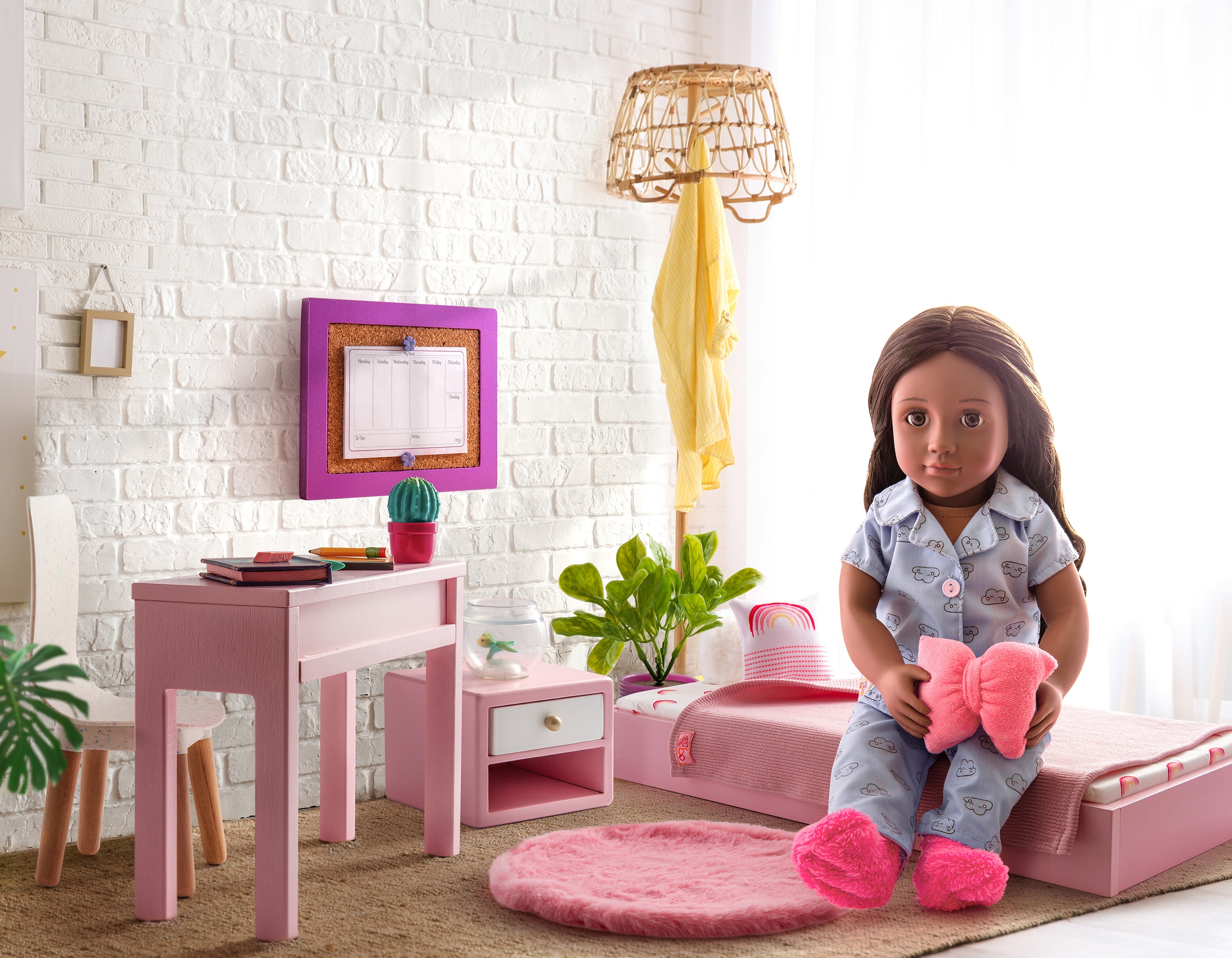 Set Dormitorio de madera Our Generation 4