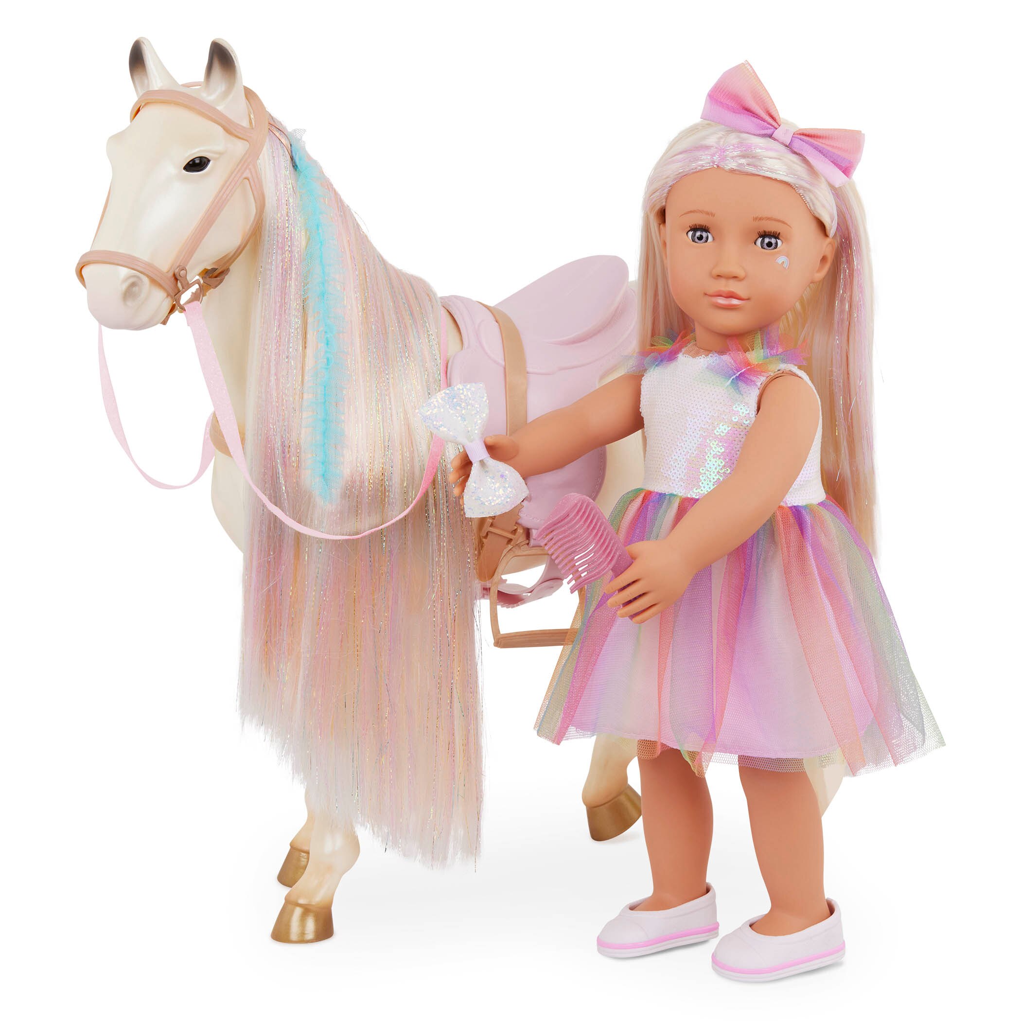 Caballo Encantado Con Accesorios Our Generation 8