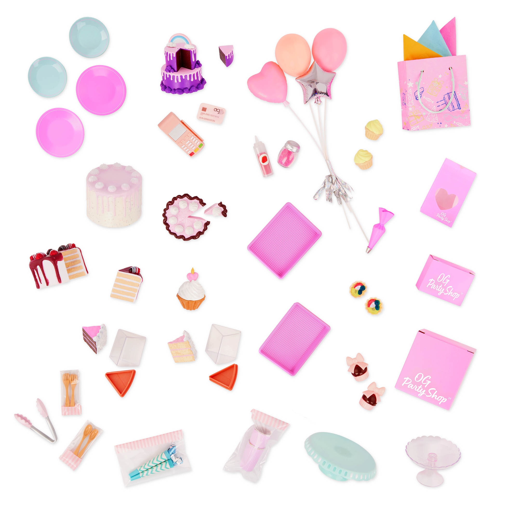 Accesorio para muñecas Set pastelería Our Generation 4