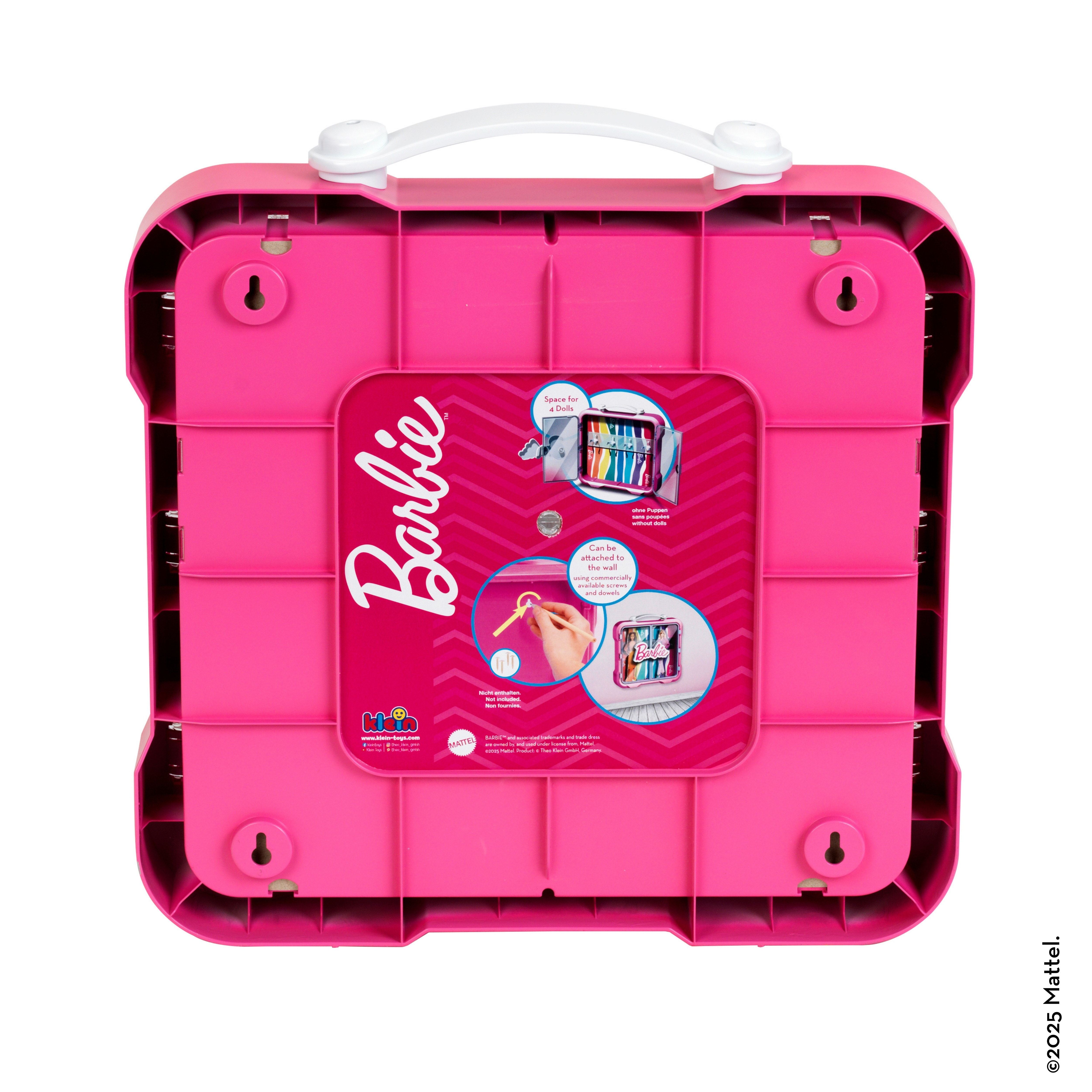 Maletín Expositor para 4 muñecas Barbie 5