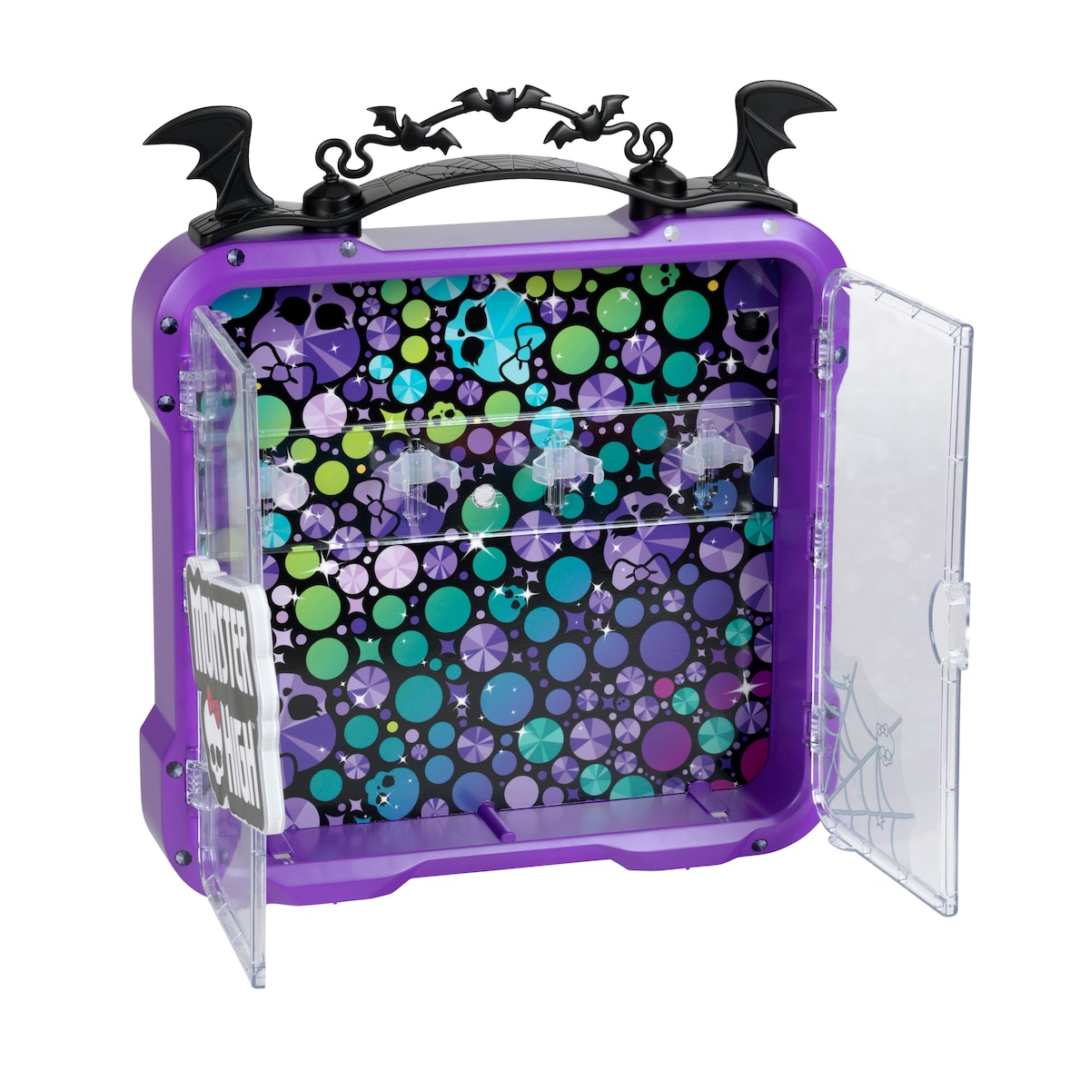 Maletín expositor para 4 muñecas Monster High 2