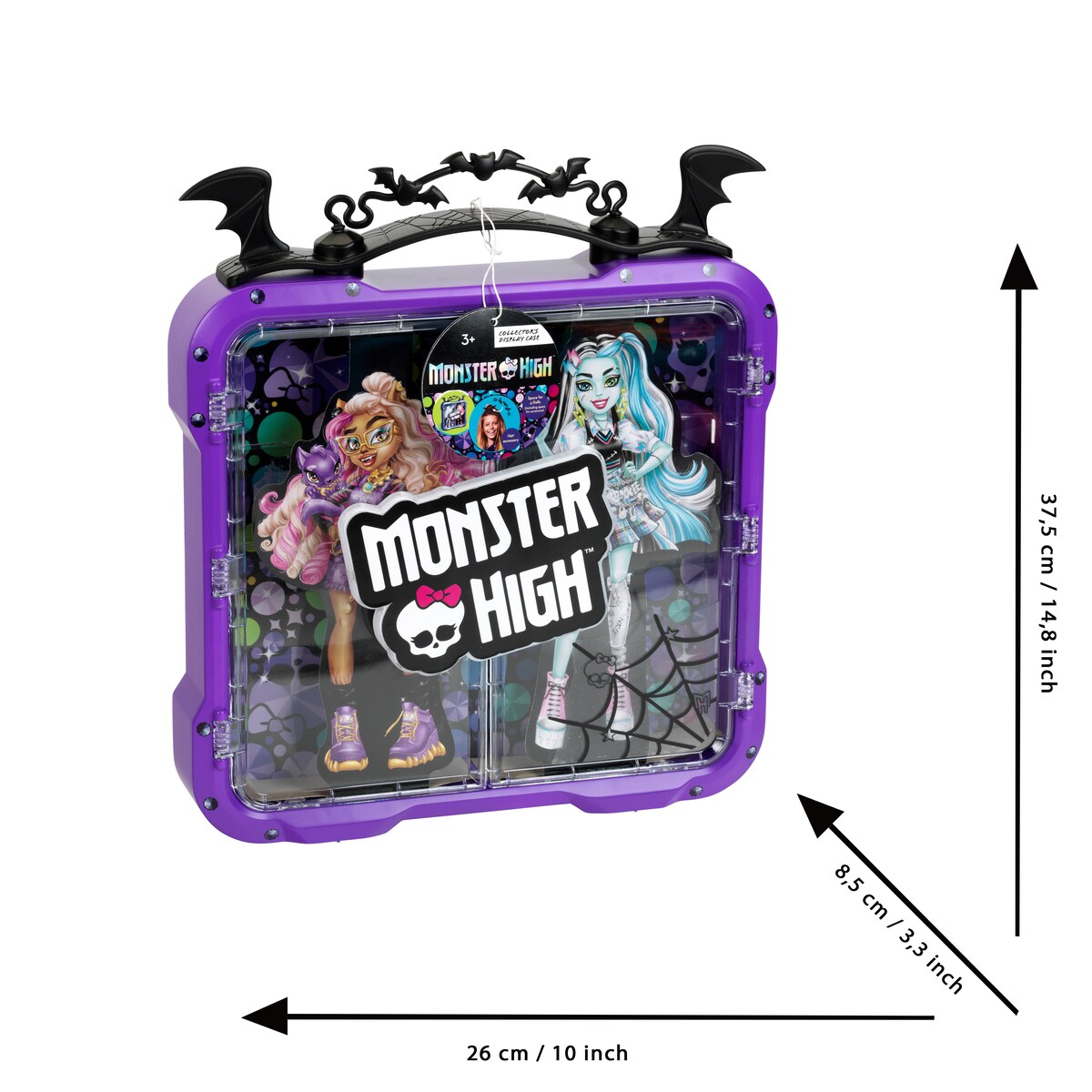 Maletín expositor para 4 muñecas Monster High 4