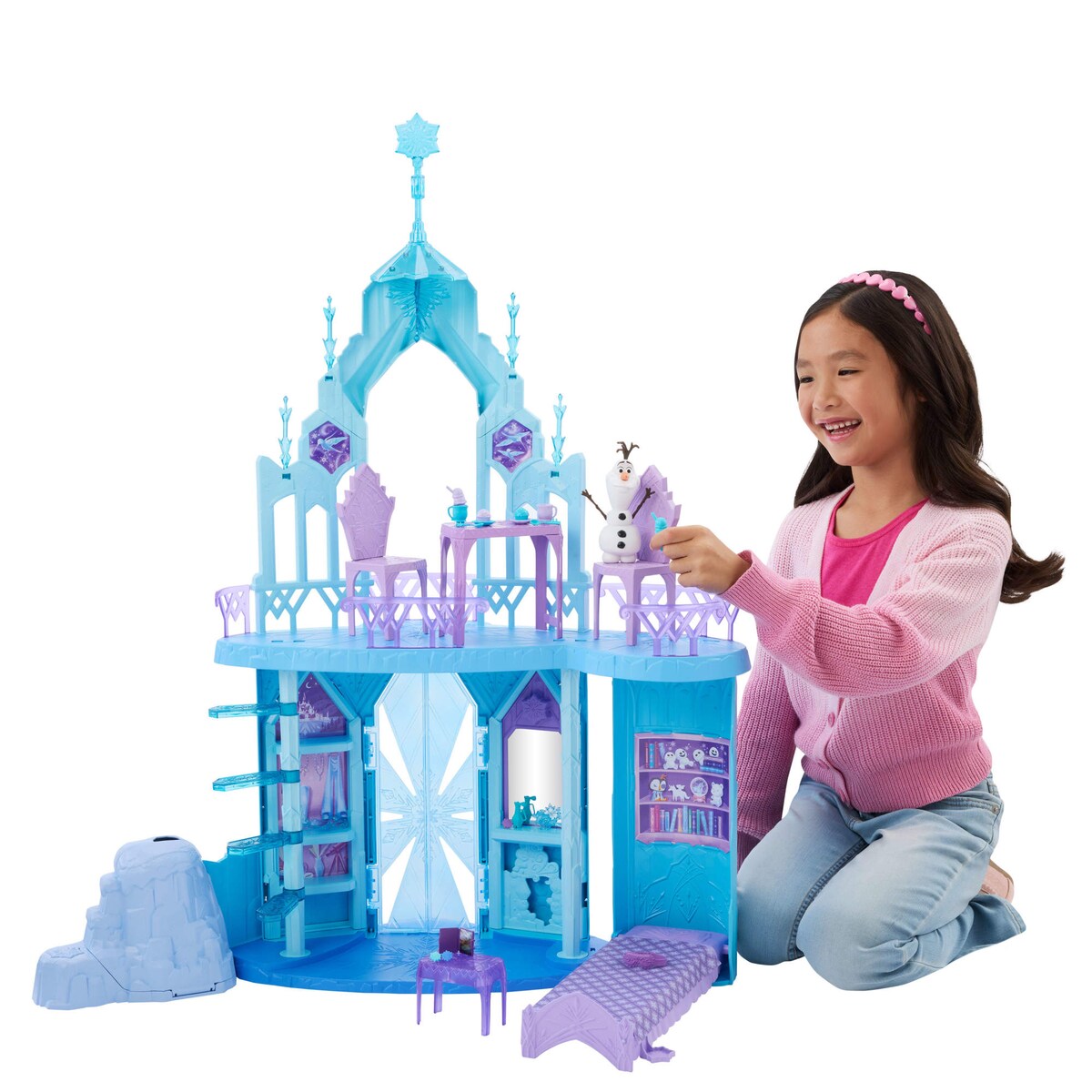 Castillo de hielo de Elsa Disney Frozen Mattel 3