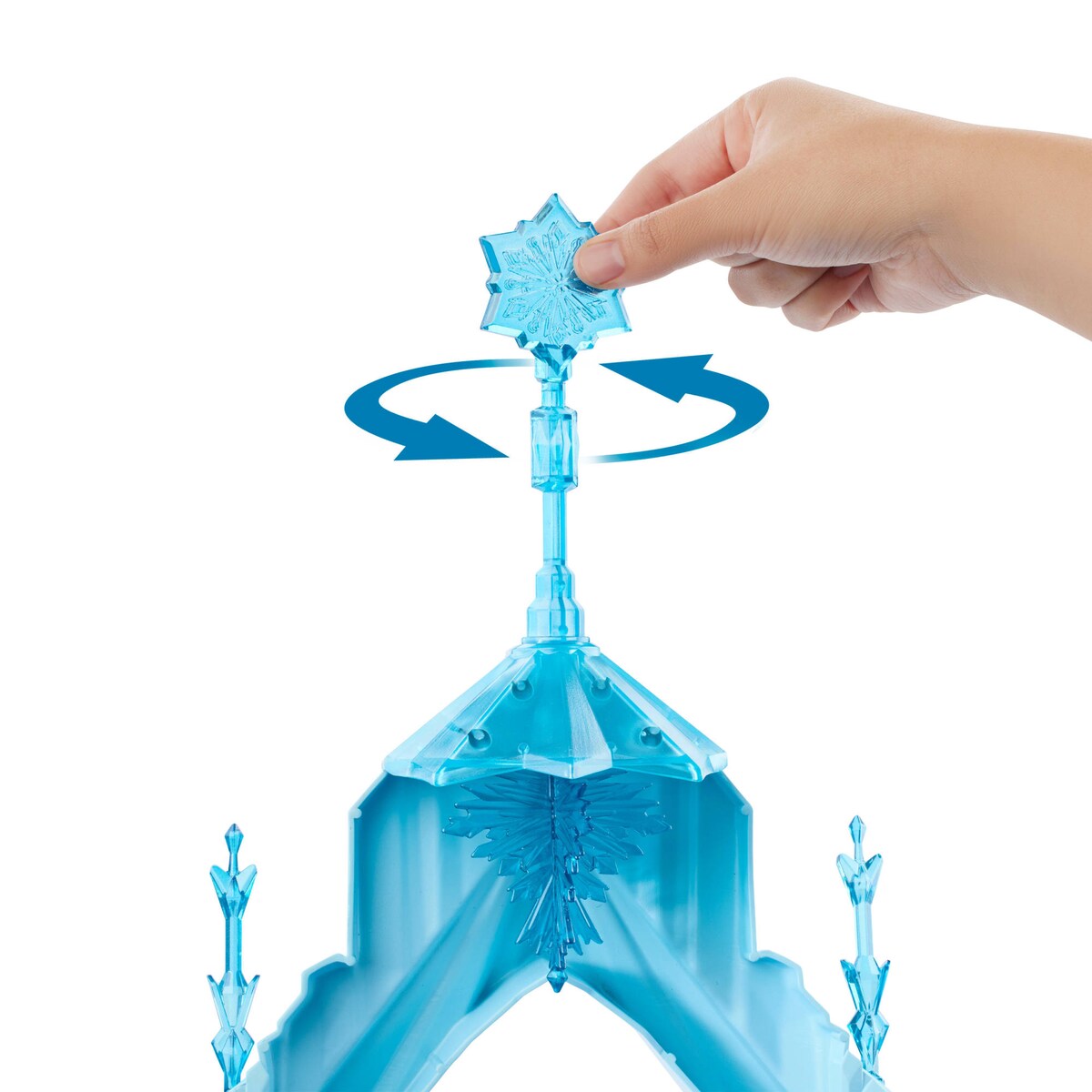 Castillo de hielo de Elsa Disney Frozen Mattel 5