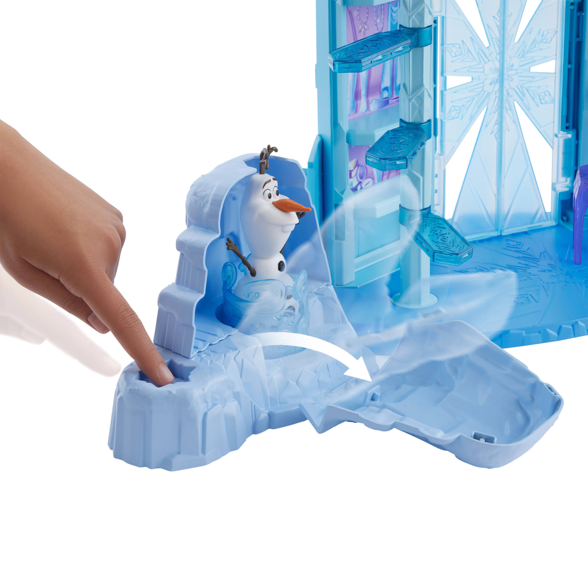 Castillo de hielo de Elsa Disney Frozen Mattel 6