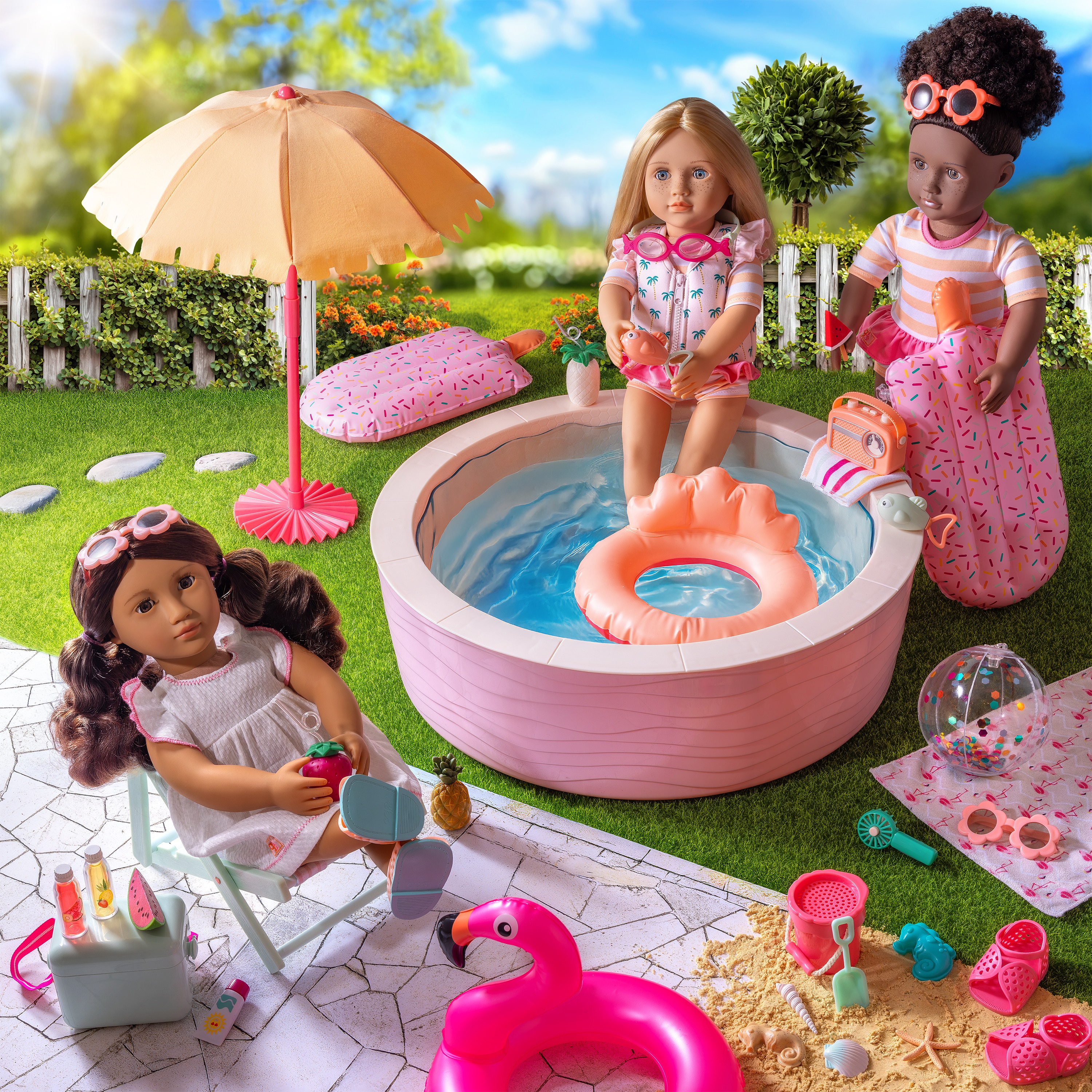 Piscina con Accesorios Our Generation 2